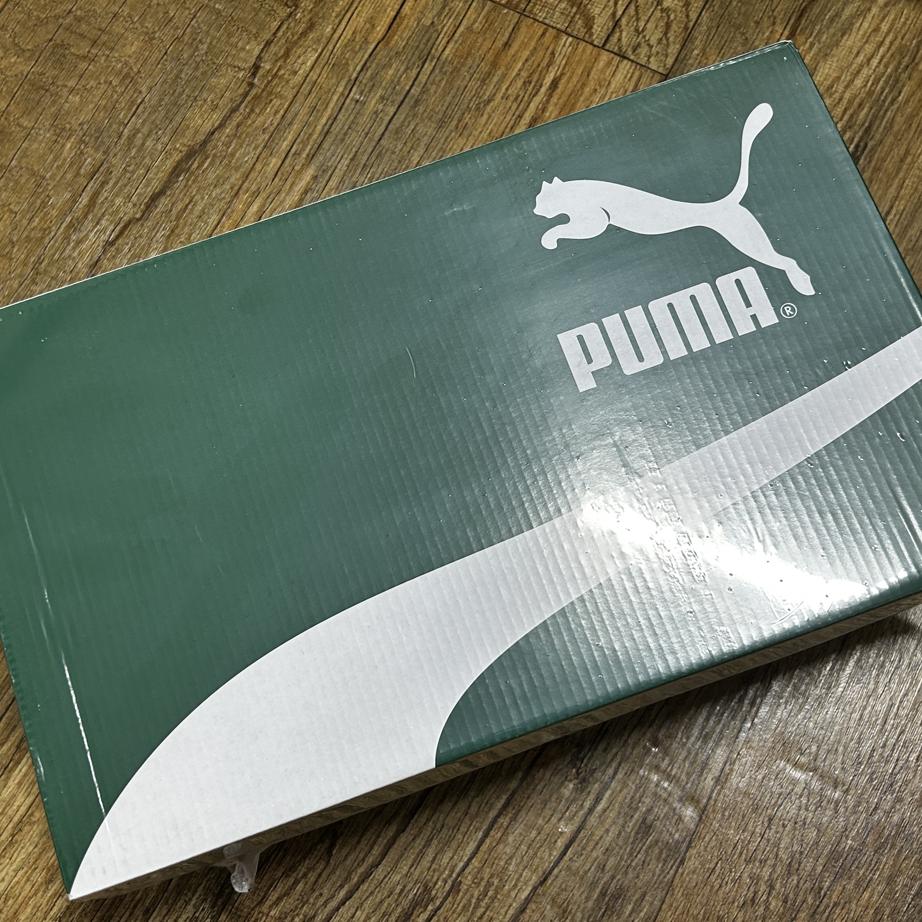 Puma Speedcat LS Black White 착용 스타일 - 1