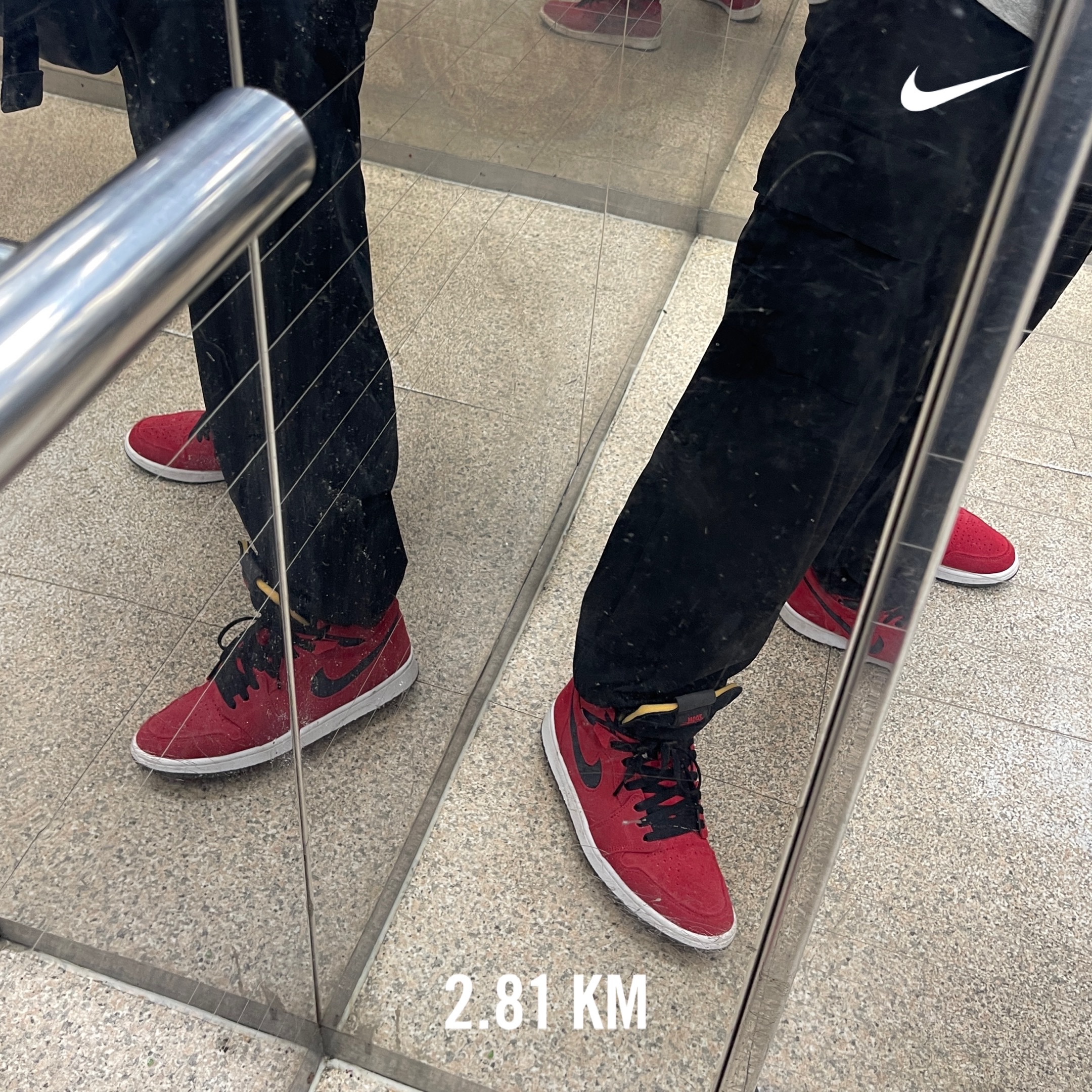 Jordan 1 Zoom Air CMFT Gym Red 착용 스타일