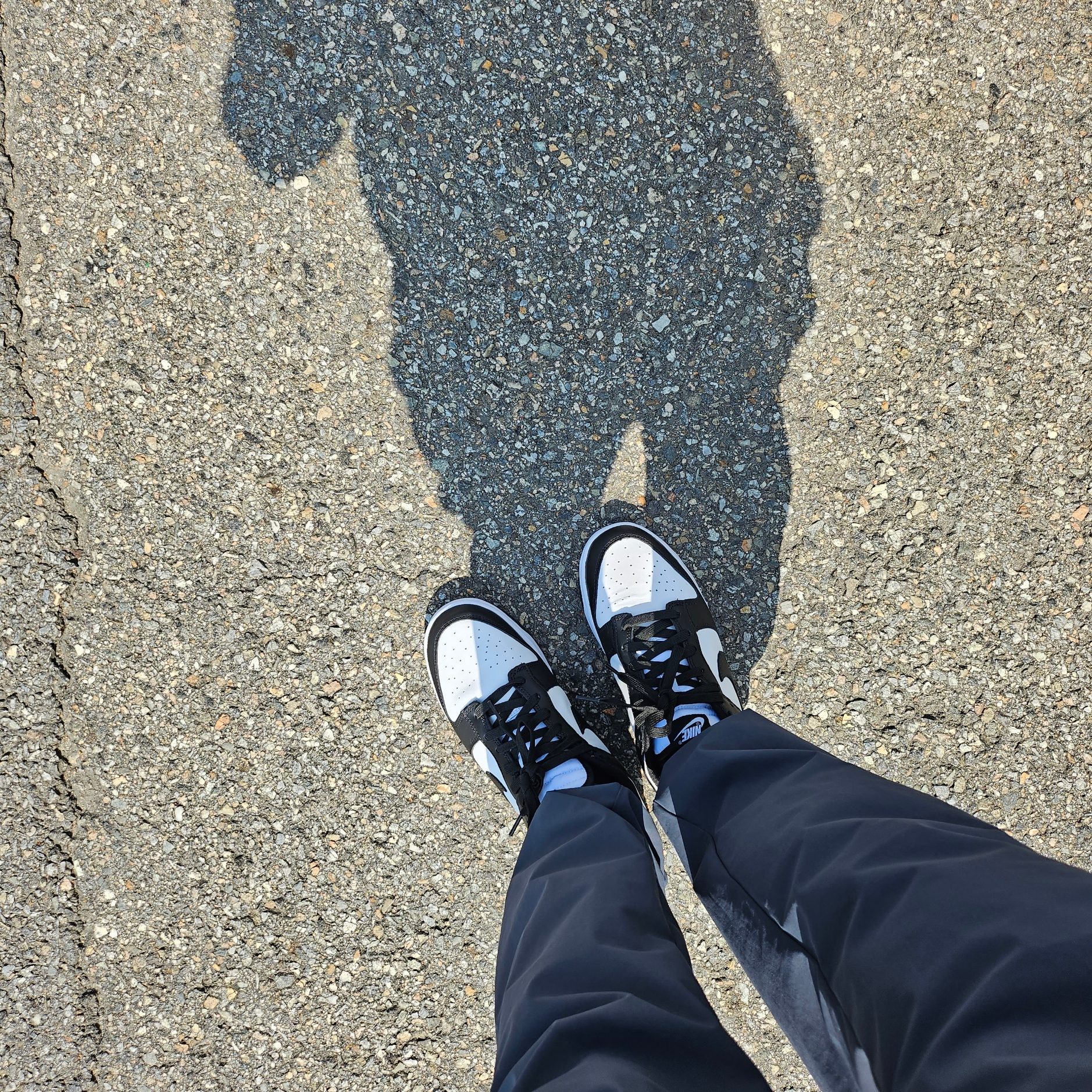 Nike Dunk Low Retro Black 착용 스타일