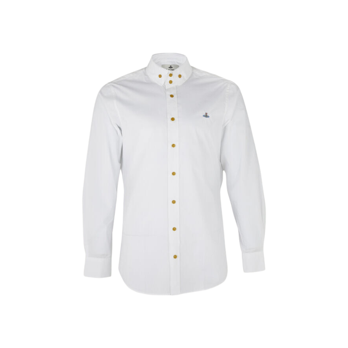 Vivienne Westwood Two Button Krall Shirt White 상세 이미지 1