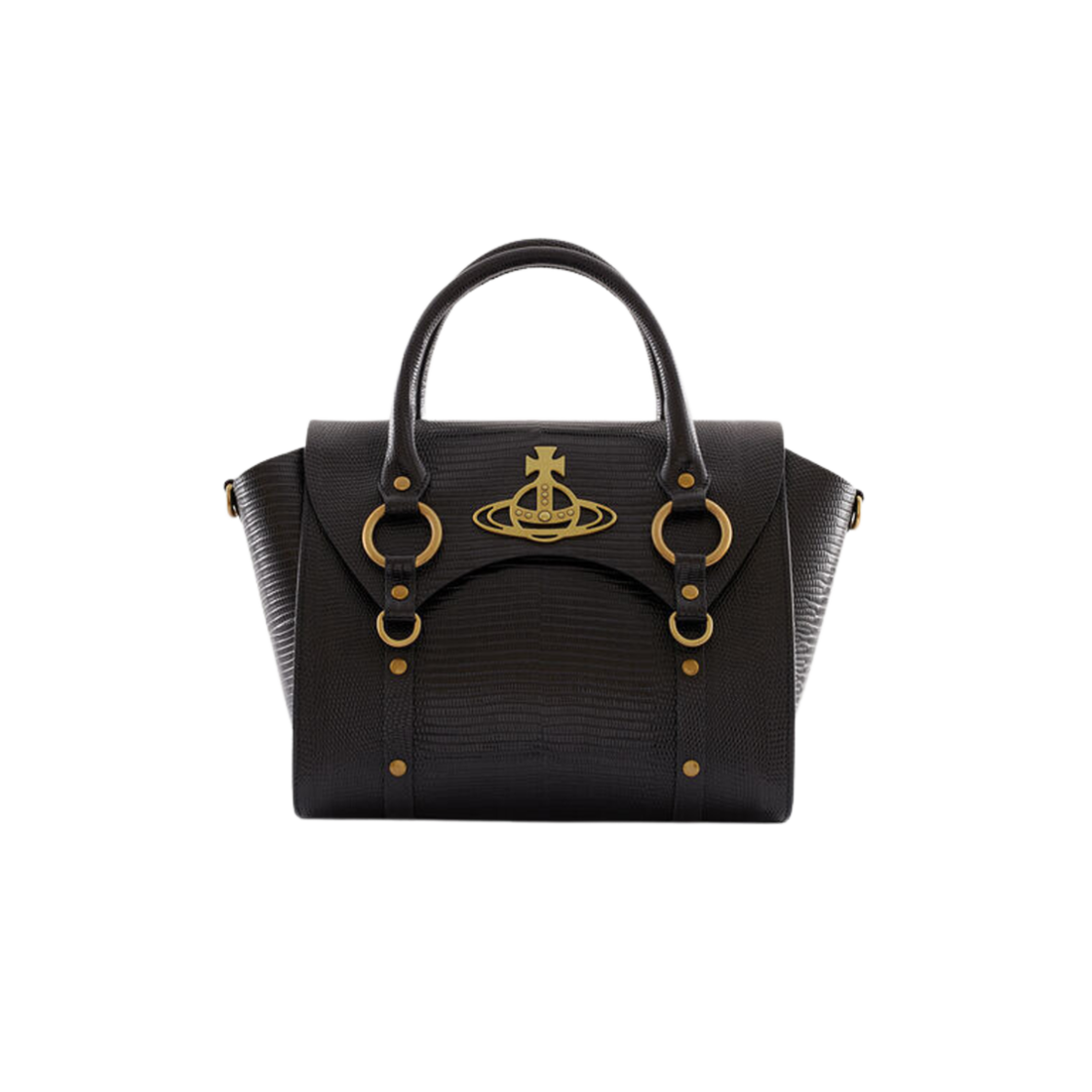 Vivienne Westwood Betty Medium Handbag Black 상세 이미지 1