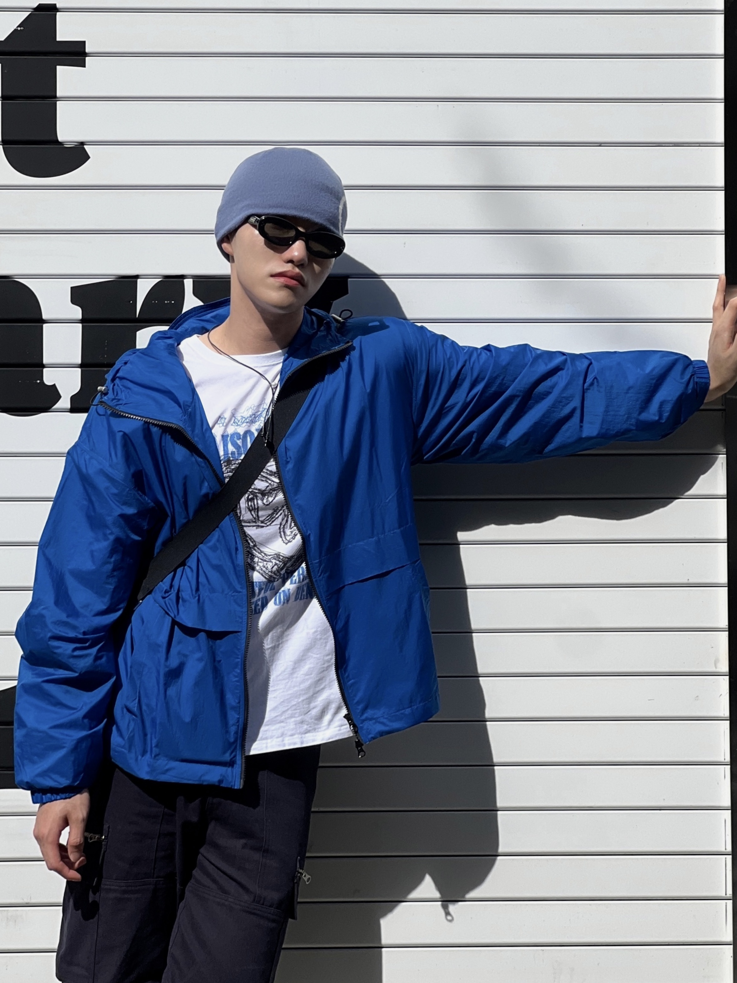 Gentle Monster July 01 Black, Puma Speedcat LS Black White 착용 스타일 - 4