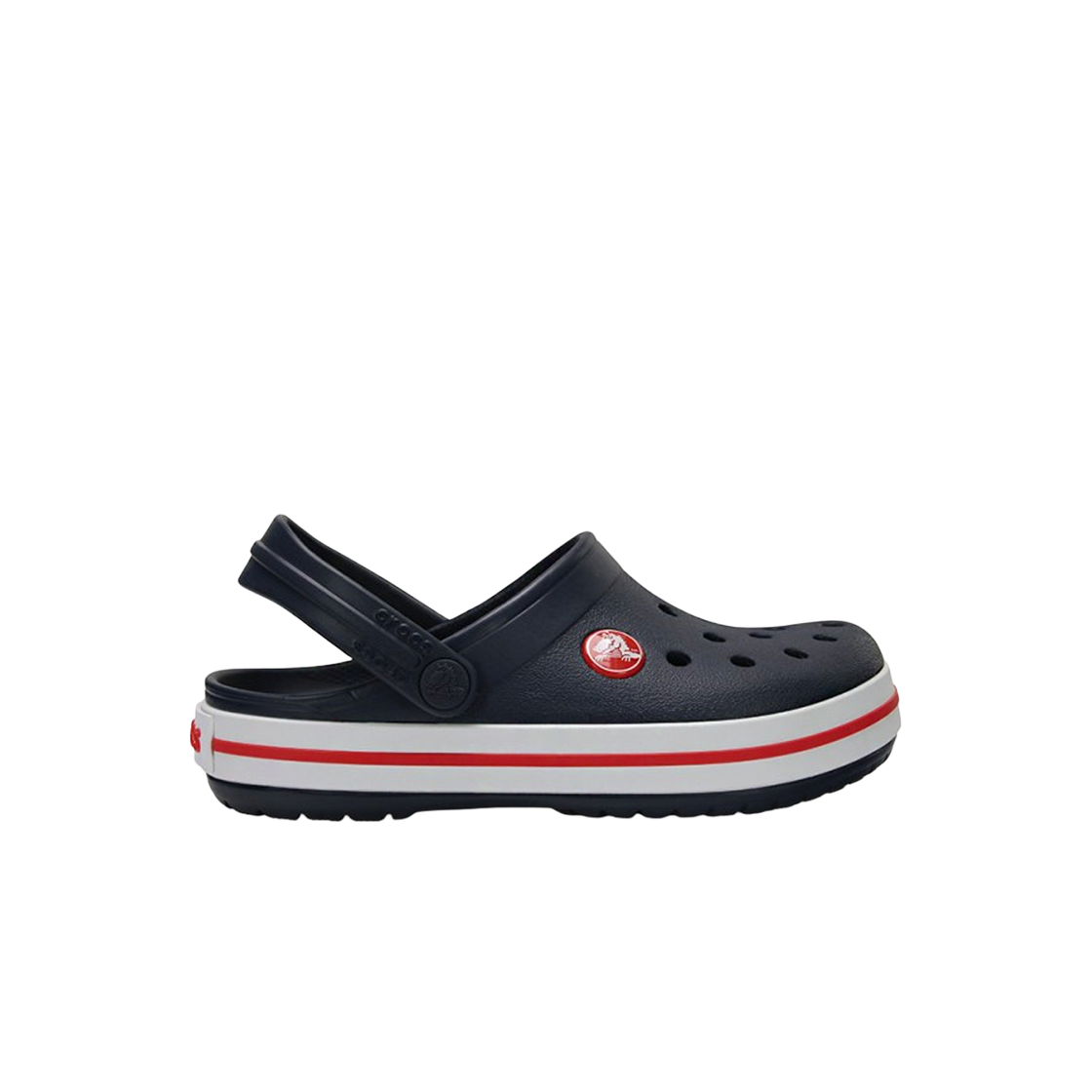 (Kids) Crocs Crogband Clog Navy Red 상세 이미지 1