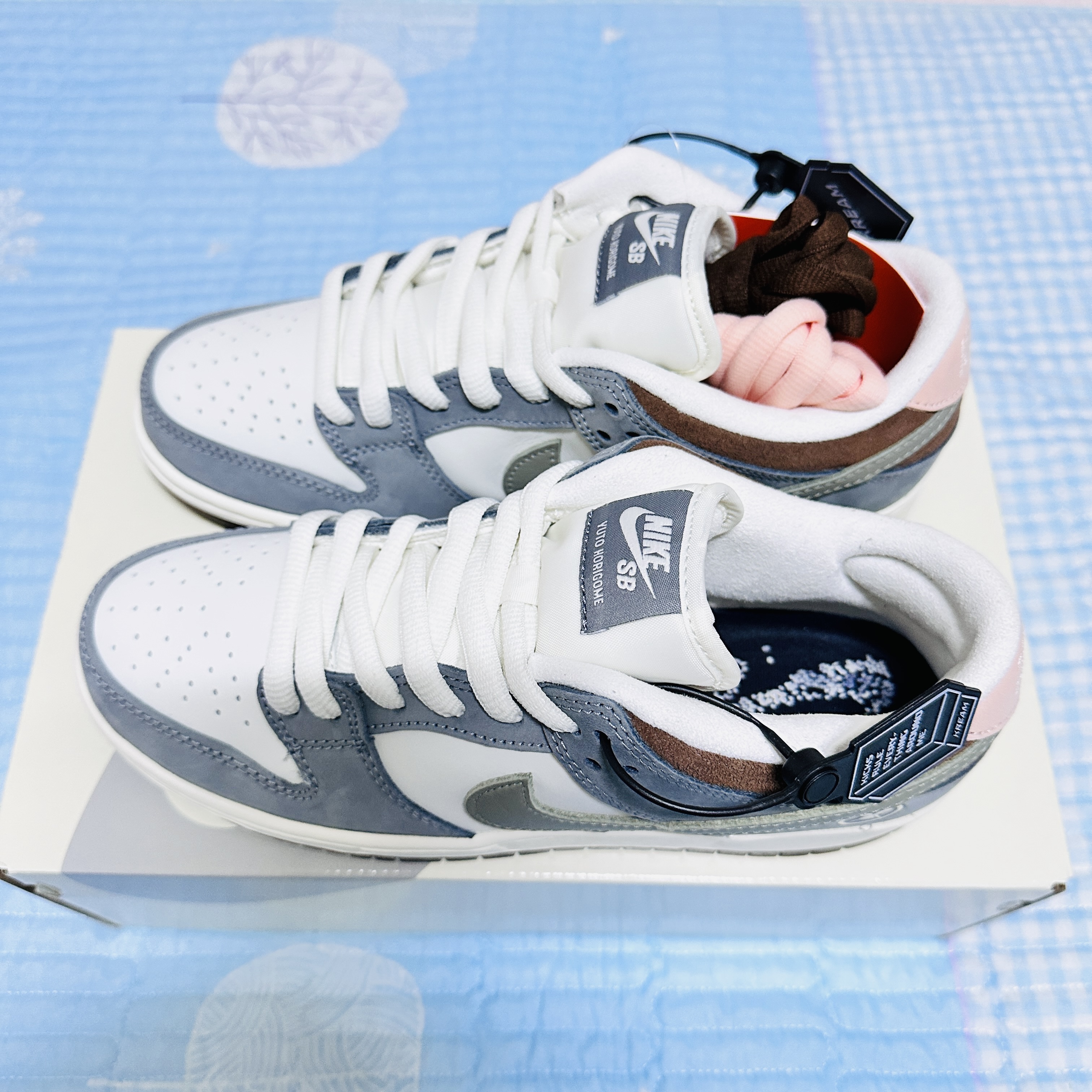 Nike x Yuto Horigome SB Dunk Low Wolf Grey 착용 스타일 - 3