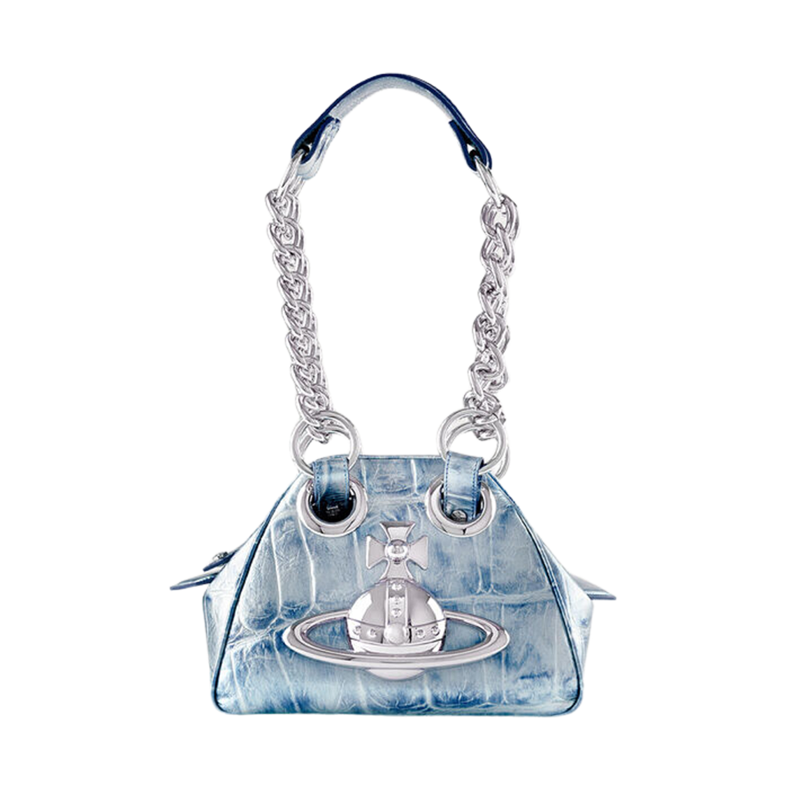 Vivienne westwood blue discount bag