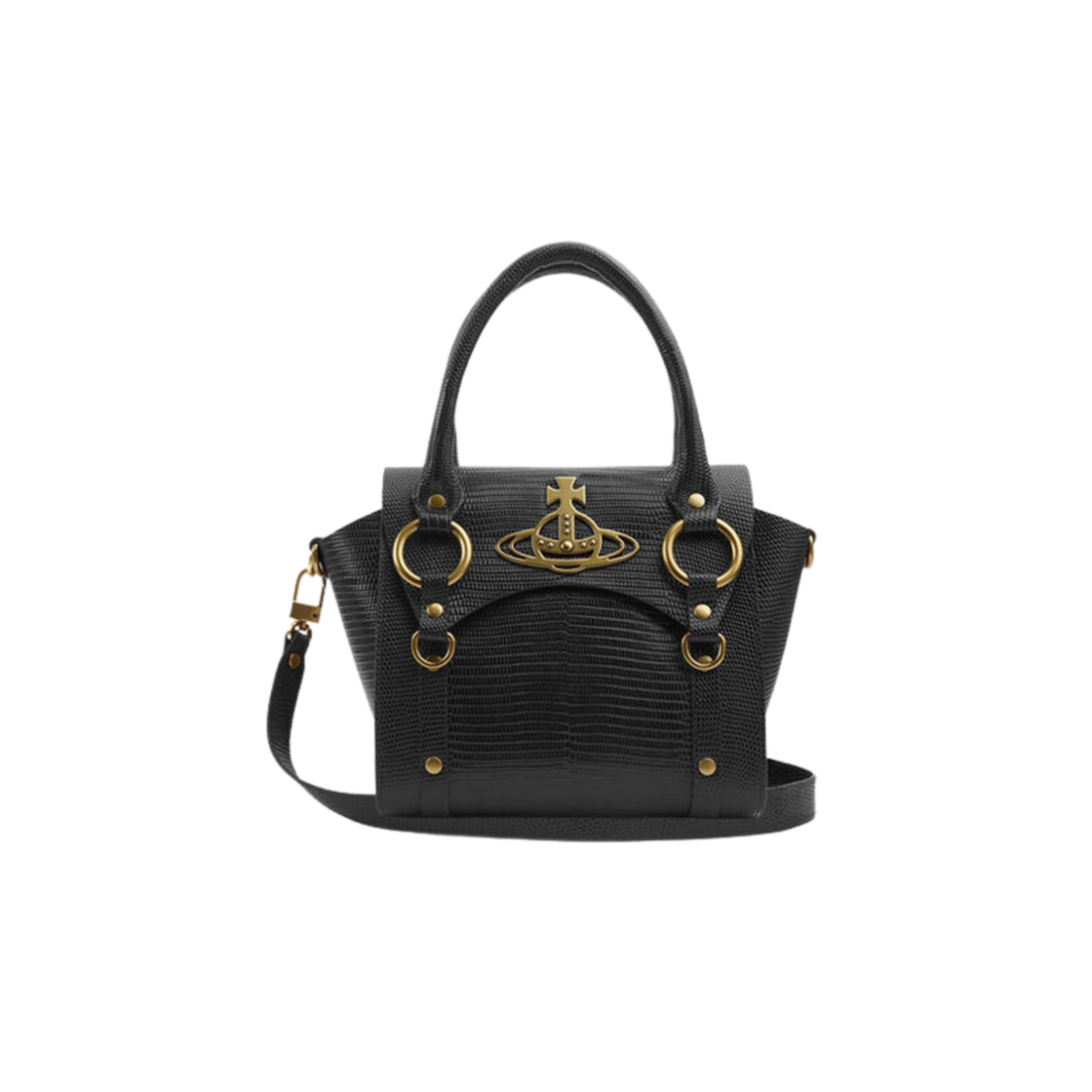 Vivienne Westwood Betty Small Handbag Black 상세 이미지 1