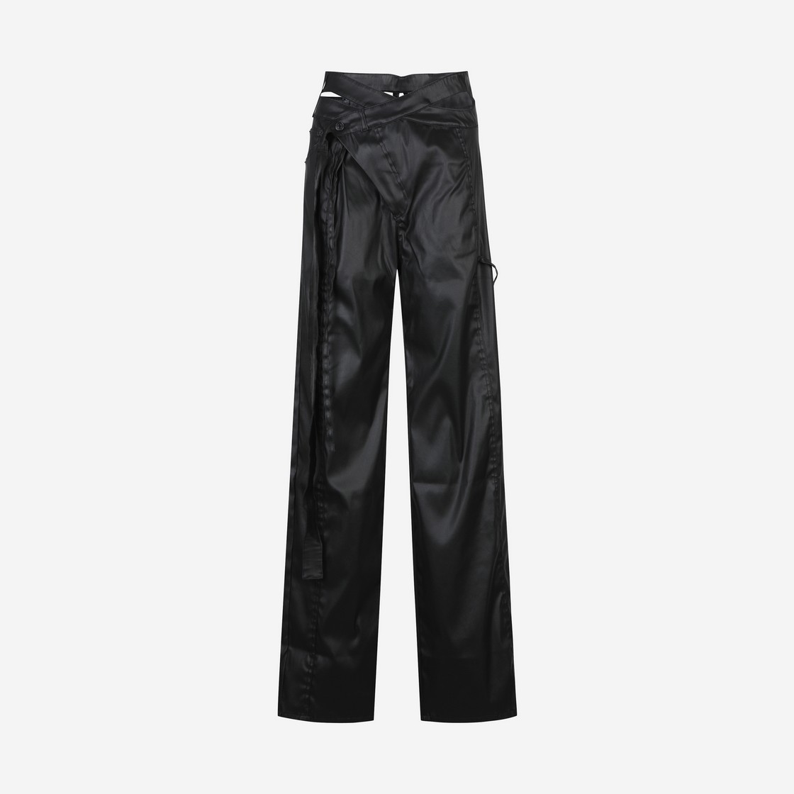 Ottolinger Women Woven Signature Wrap Denim Black 상세 이미지 1