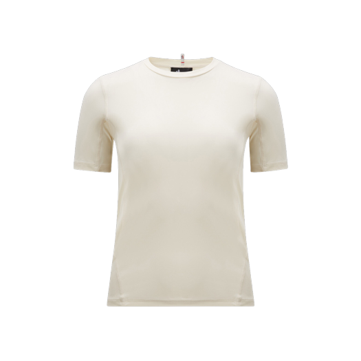 (W) 몽클레르 액티브웨어 티셔츠 밀크 화이트 - 23SS