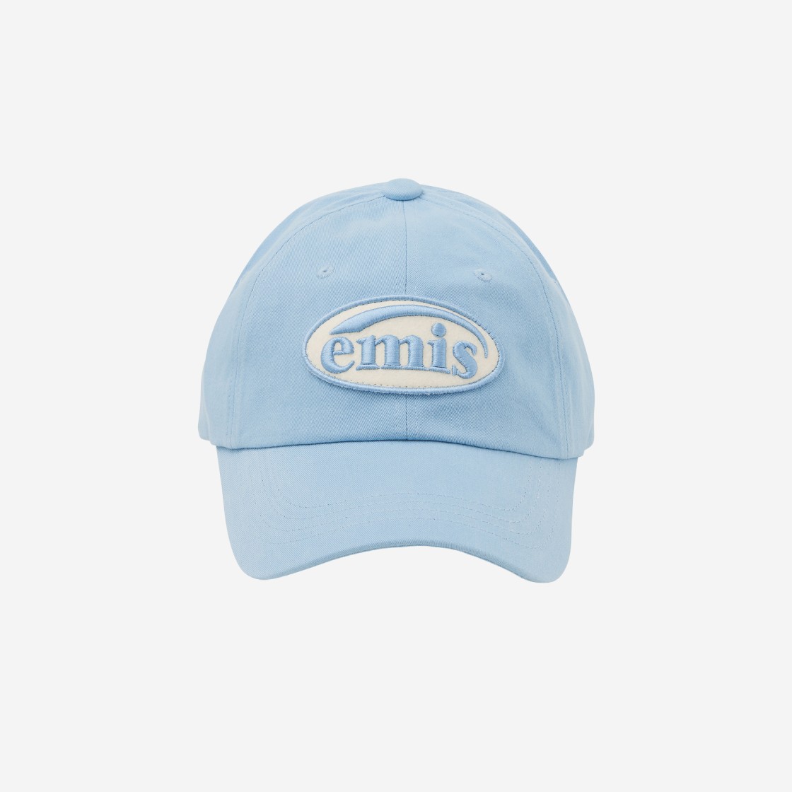 Emis Tone On Tone Wappen Ball Cap Sky Blue 상세 이미지 1