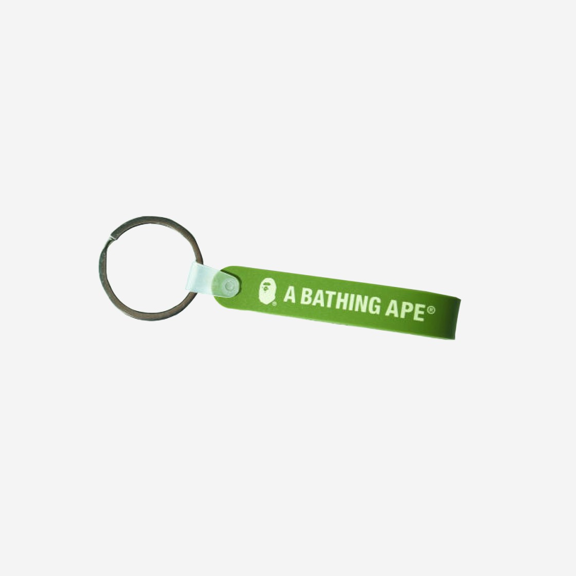 Bape Rubber Loop Keychain Green 상세 이미지 1