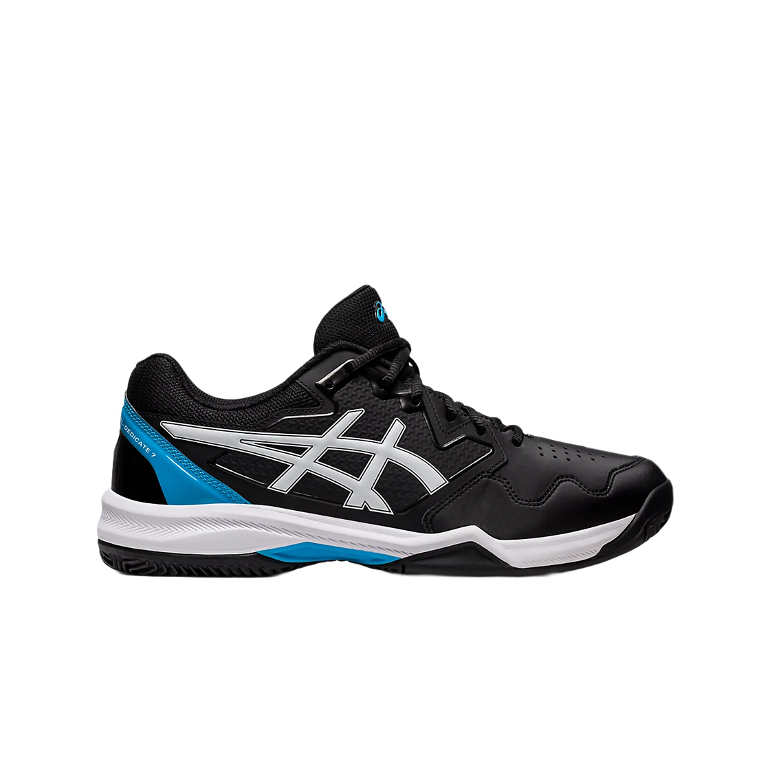 아식스 젤 데디케이트 7 클레이 블랙 아일랜드 블루(Asics Gel-Dedicate 7 CLAY Black Island Blue) - 1