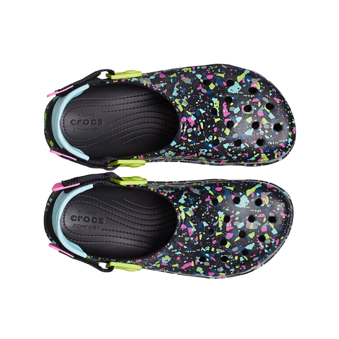 크록스 클래식 올 터레인 테라조 클로그 블랙(Crocs Classic All Terrain Terrazzo Clog Black) - 2