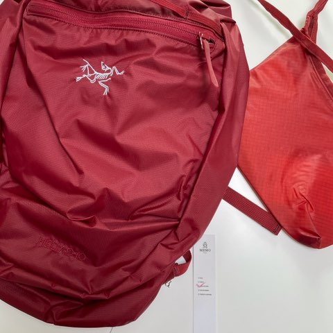Arc'teryx Heliad 10 Backpack Bordeaux 착용 스타일 - 4