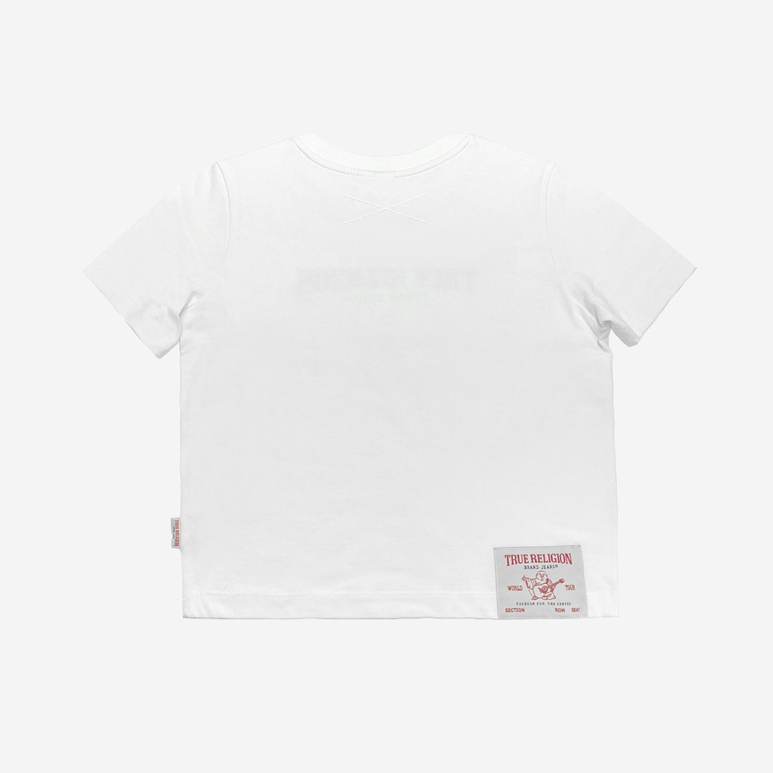 TR23SSCRT01W True Religion Basic Crop Tee - #2