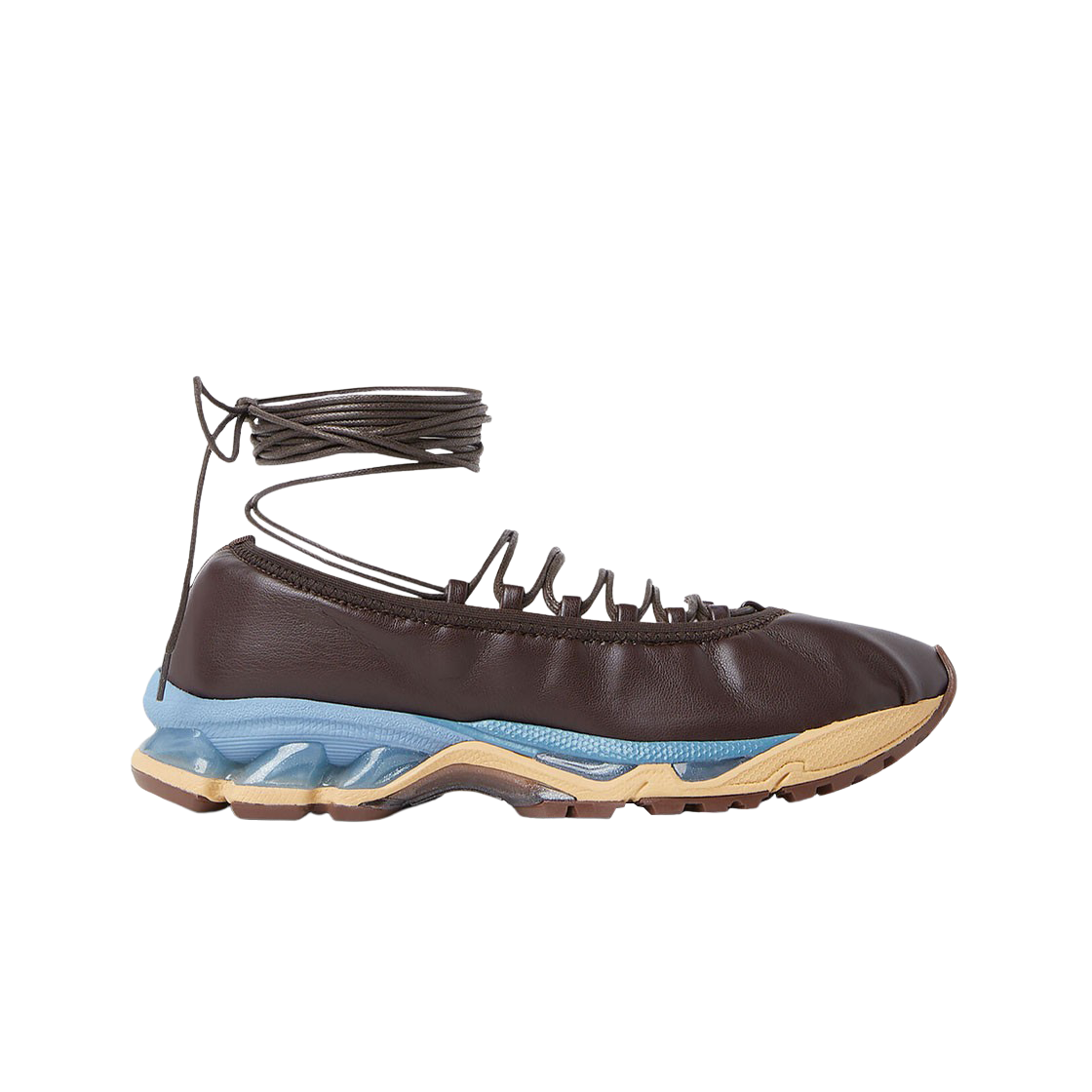 (W) 키코 코스타디노브 발레 하이브리드 슈즈 브라운((W) Kiko Kostadinov Ballet Hybrid Shoes Brown)