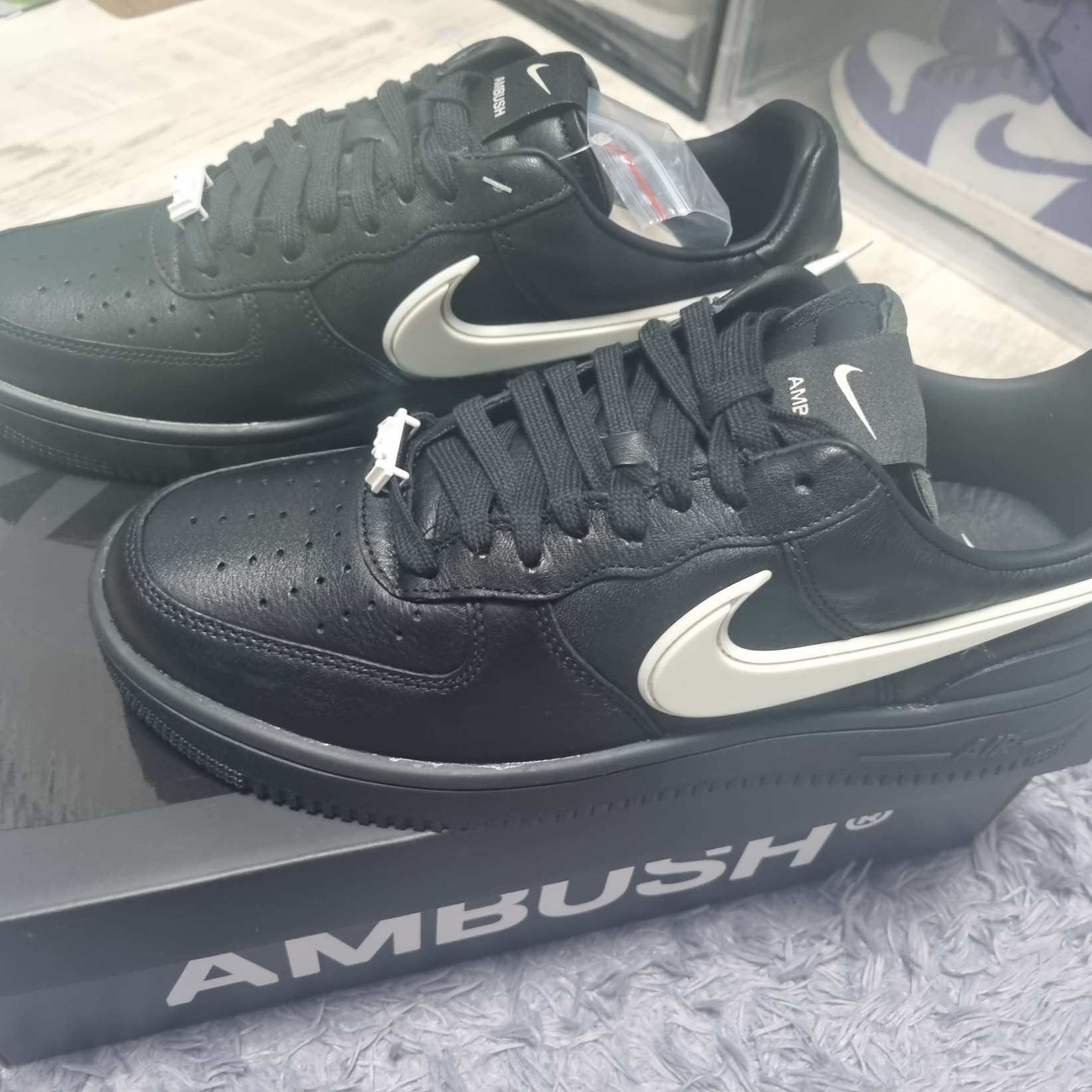 Nike x Ambush Air Force 1 Low SP Black 착용 스타일