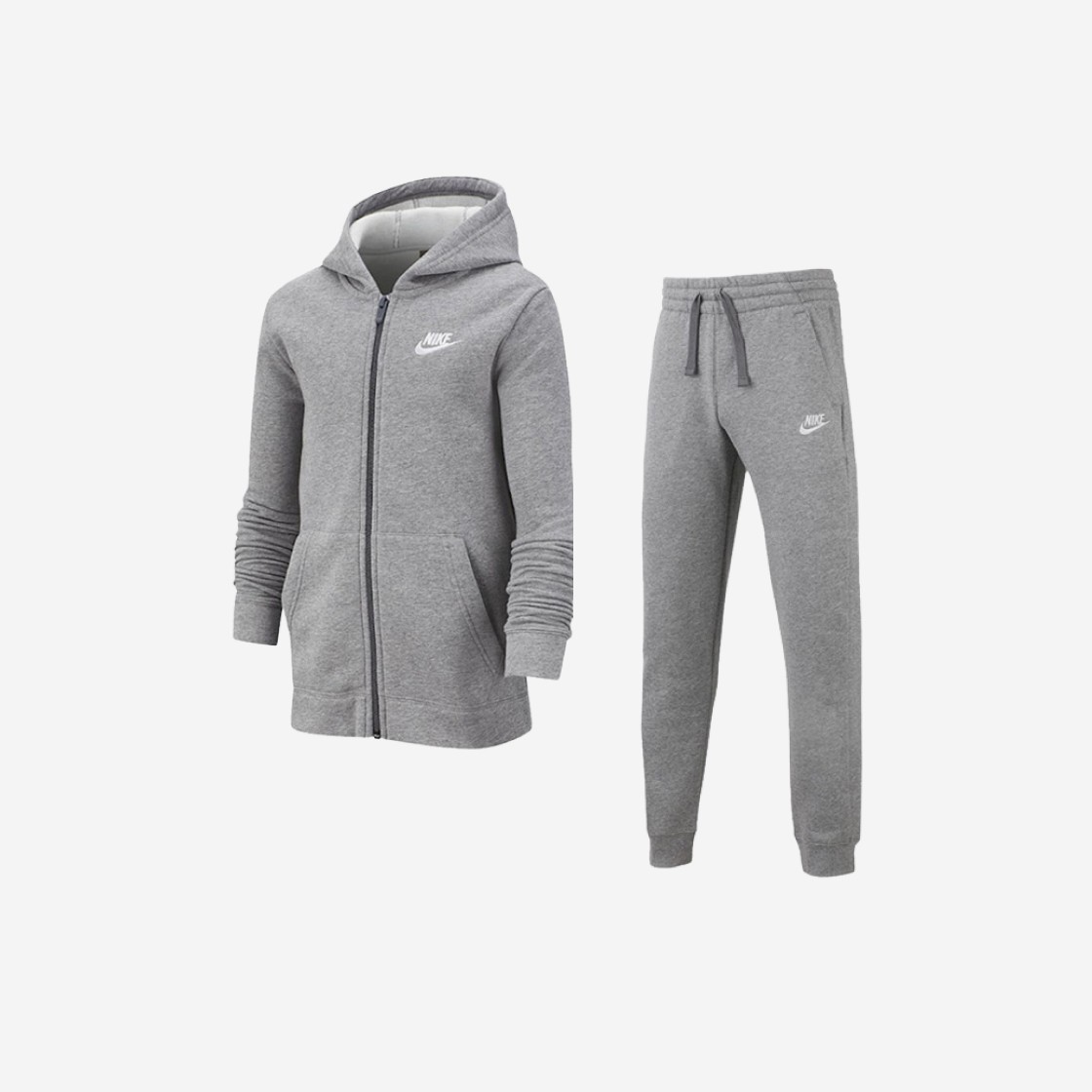 (Kids) Nike NSW Tracksuit Carbon Heather 상세 이미지 1