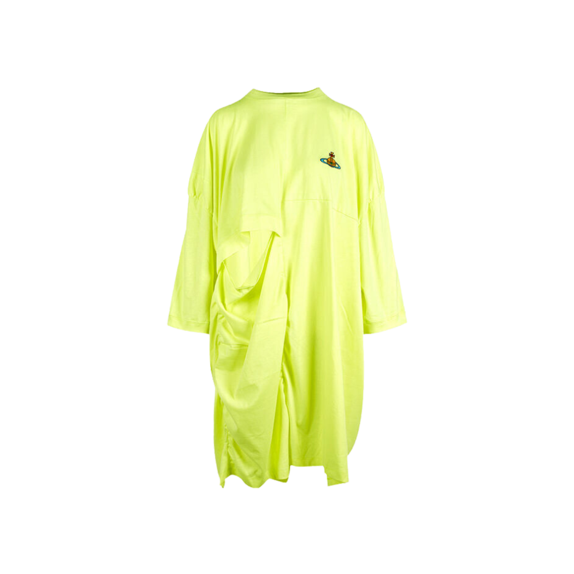 Vivienne Westwood Dolly Oversize T-Shirt Multicolour Orb Neon Yellow 상세 이미지 1