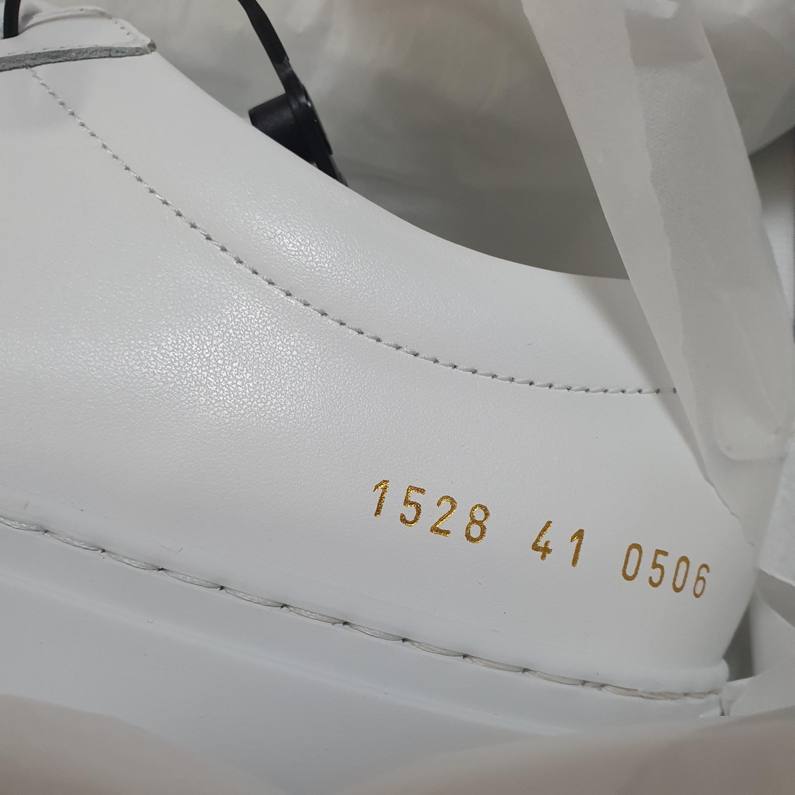 Common Projects Original Achilles Low White 착용 스타일 - 3