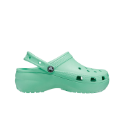 (W) Crocs Classic Platform Clog Jade Stone