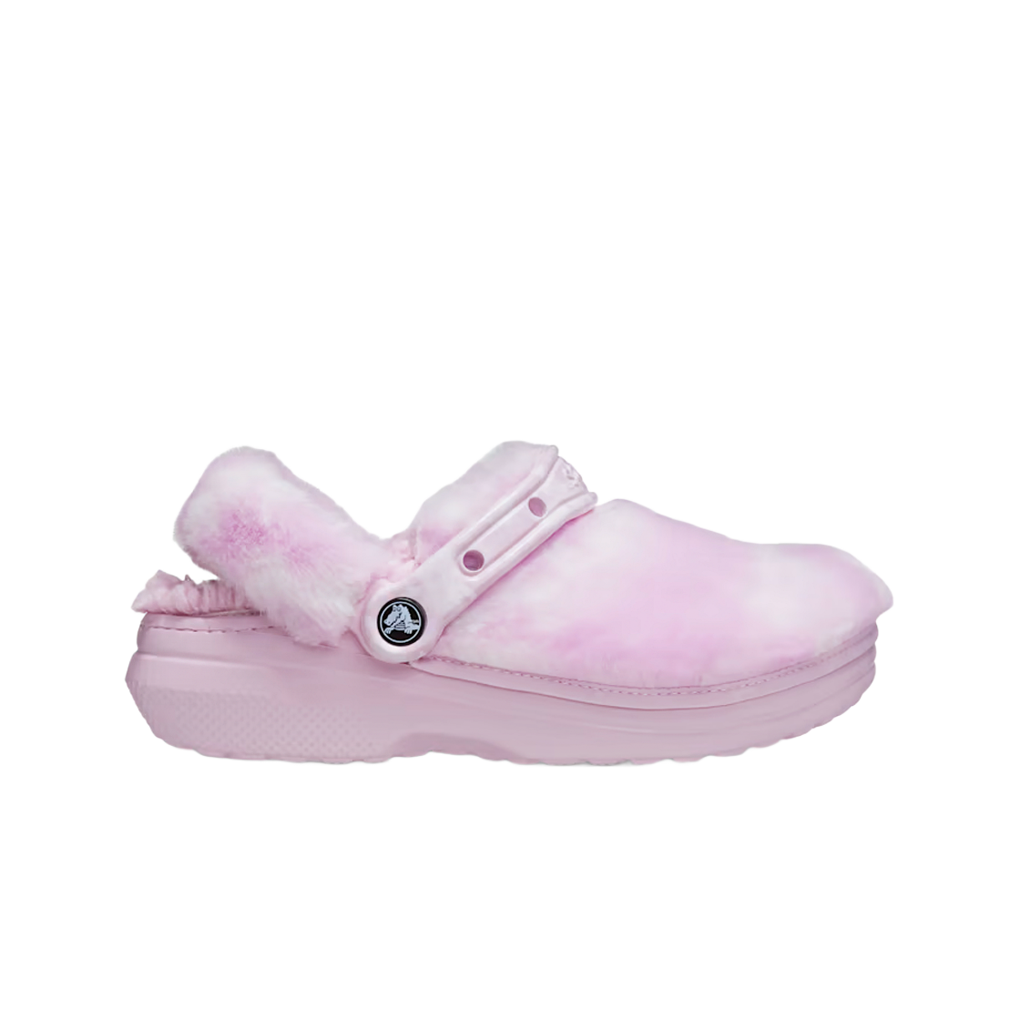 207303-6SU Crocs Classic Fur Sure Clog Ballerina Pink White