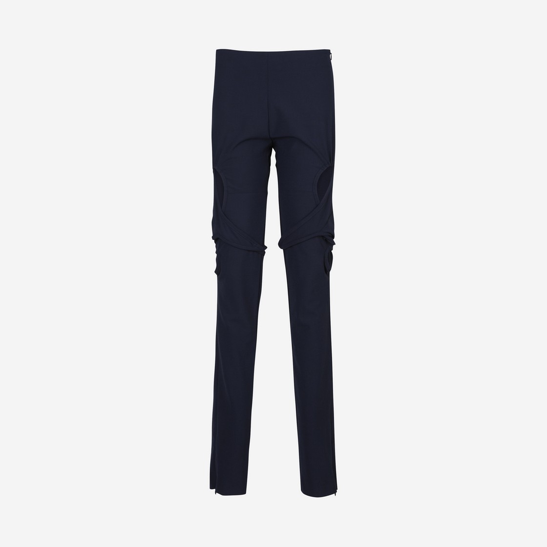 Ottolinger Women Woven Fitted Suit Loop Pants Navy 상세 이미지 1