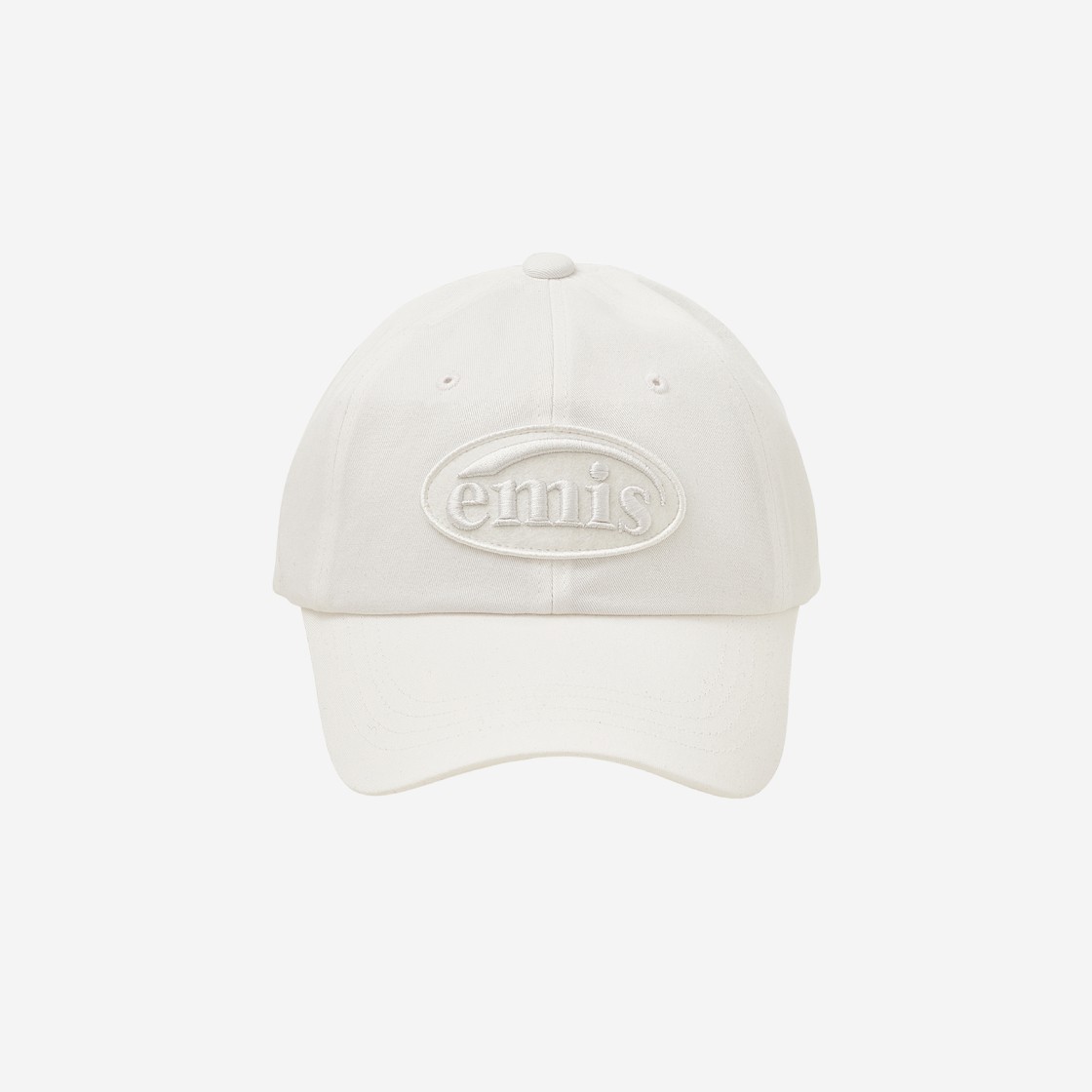 Emis Tone On Tone Wappen Ball Cap White 상세 이미지 1