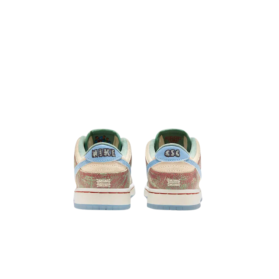 (PS) 나이키 x 크렌쇼 스케이트 클럽 SB 덩크 로우 세일 라이트 블루 시더((PS) Nike x Crenshaw Skate Club SB Dunk Low Sail Light Blue Cedar) - 3
