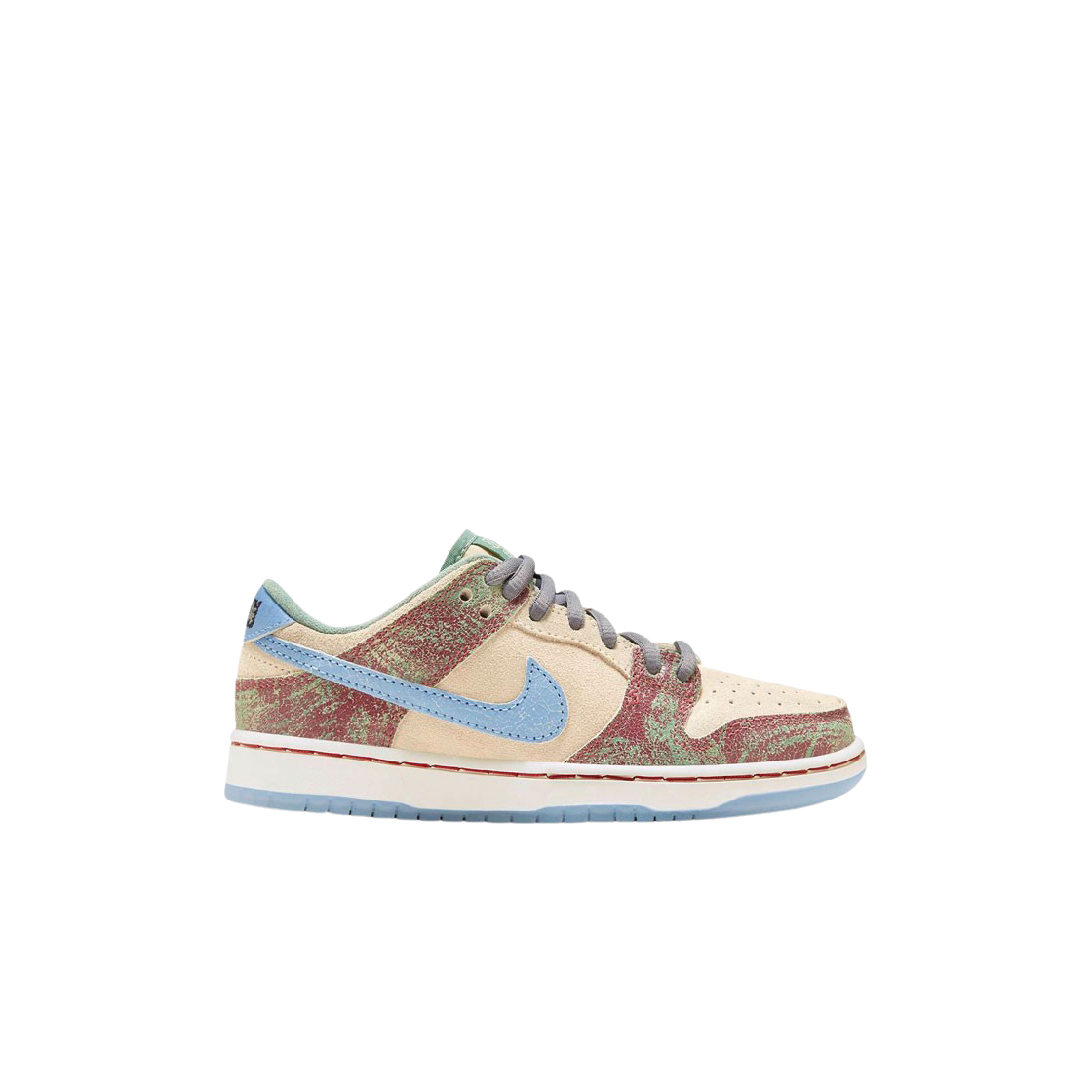 FQ8204-300 (PS) Nike x Crenshaw Skate Club SB Dunk Low Sail Light Blue Cedar
