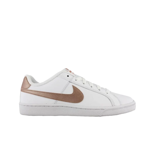(W) Nike Court Royale White Metallic Red Bronze