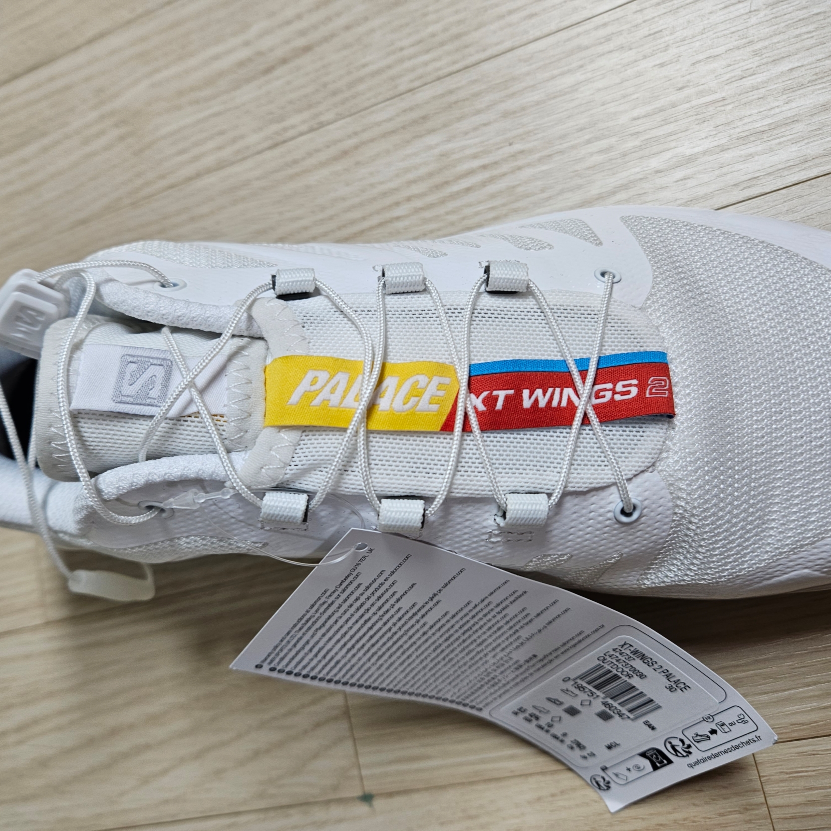Salomon x Palace XT-Wings 2 White 착용 스타일 - 2