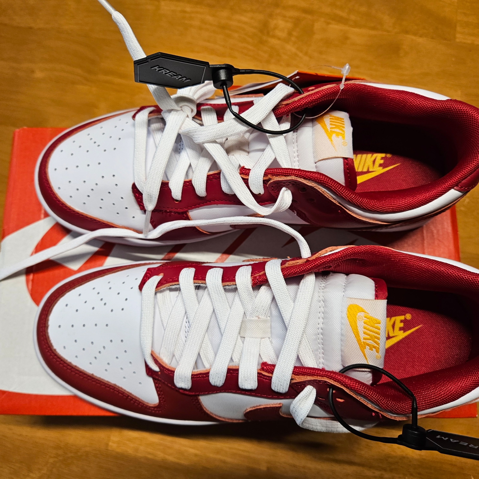 Nike Dunk Low Retro Gym Red 착용 스타일 - 2