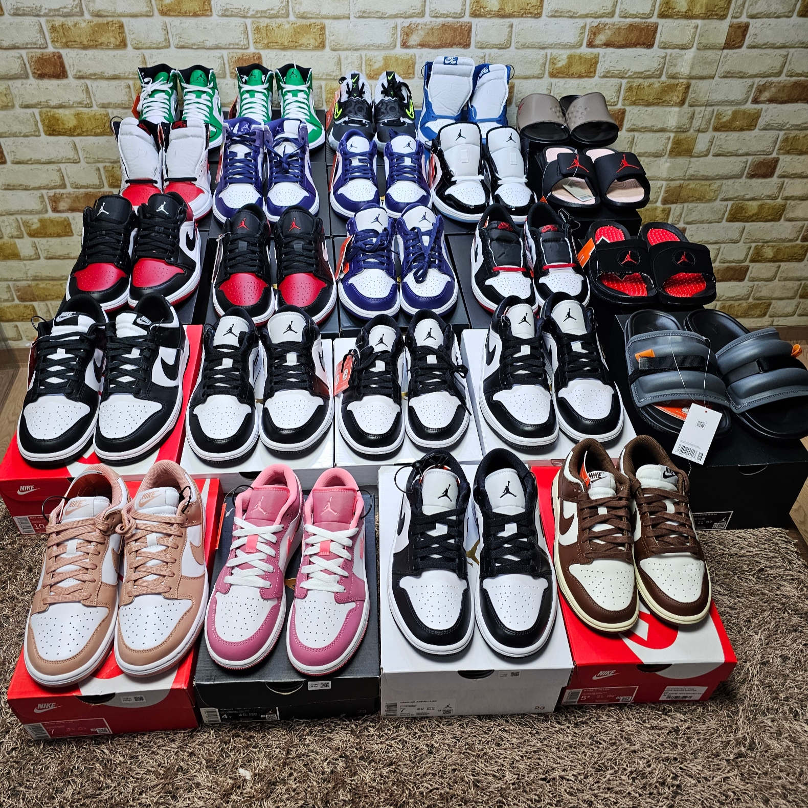 (W) Jordan 1 Low Black and White 착용 스타일 - 2