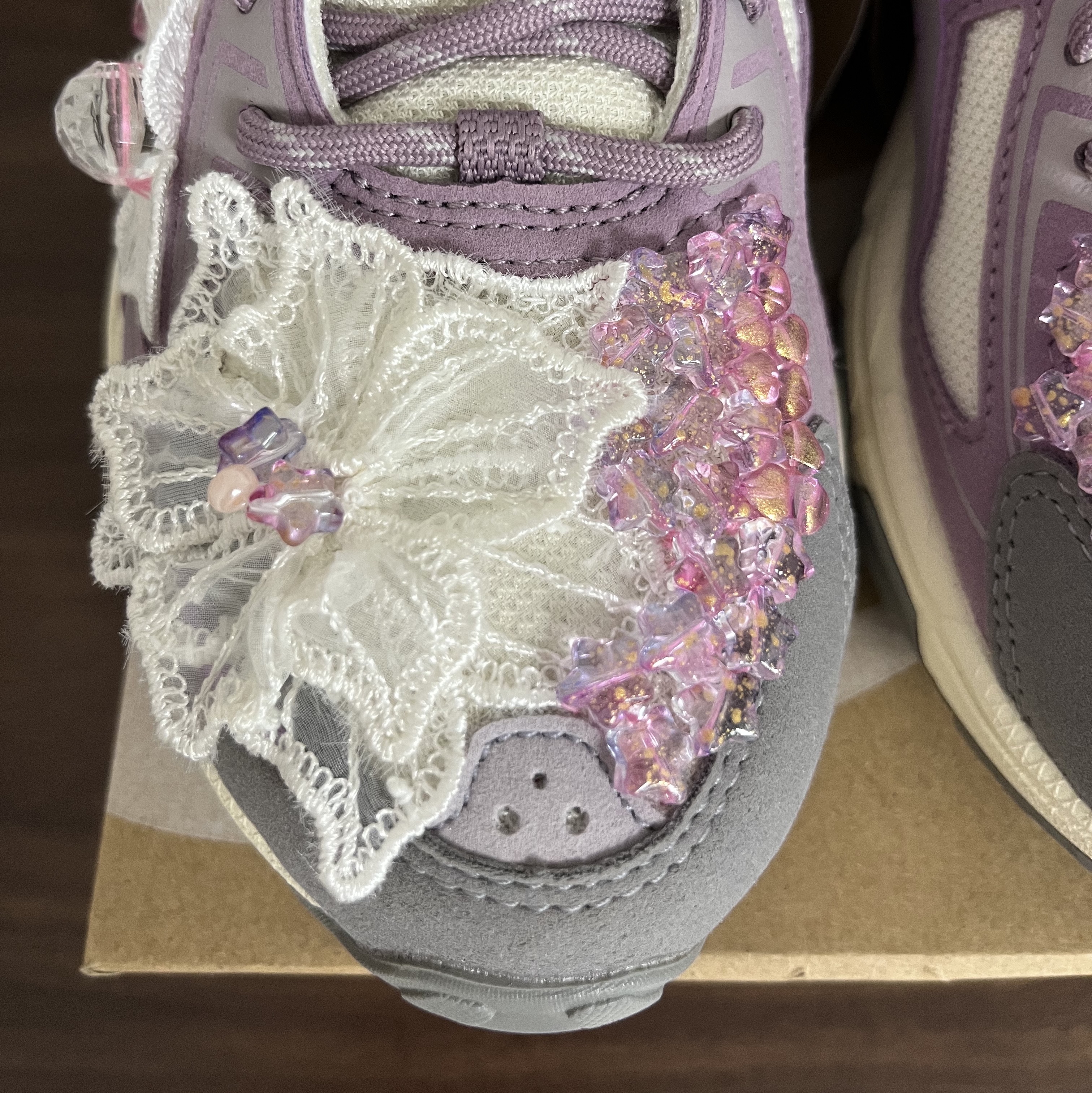 (W) Asics Gel-Venture 6 SPS Birch Haze 착용 스타일 - 2