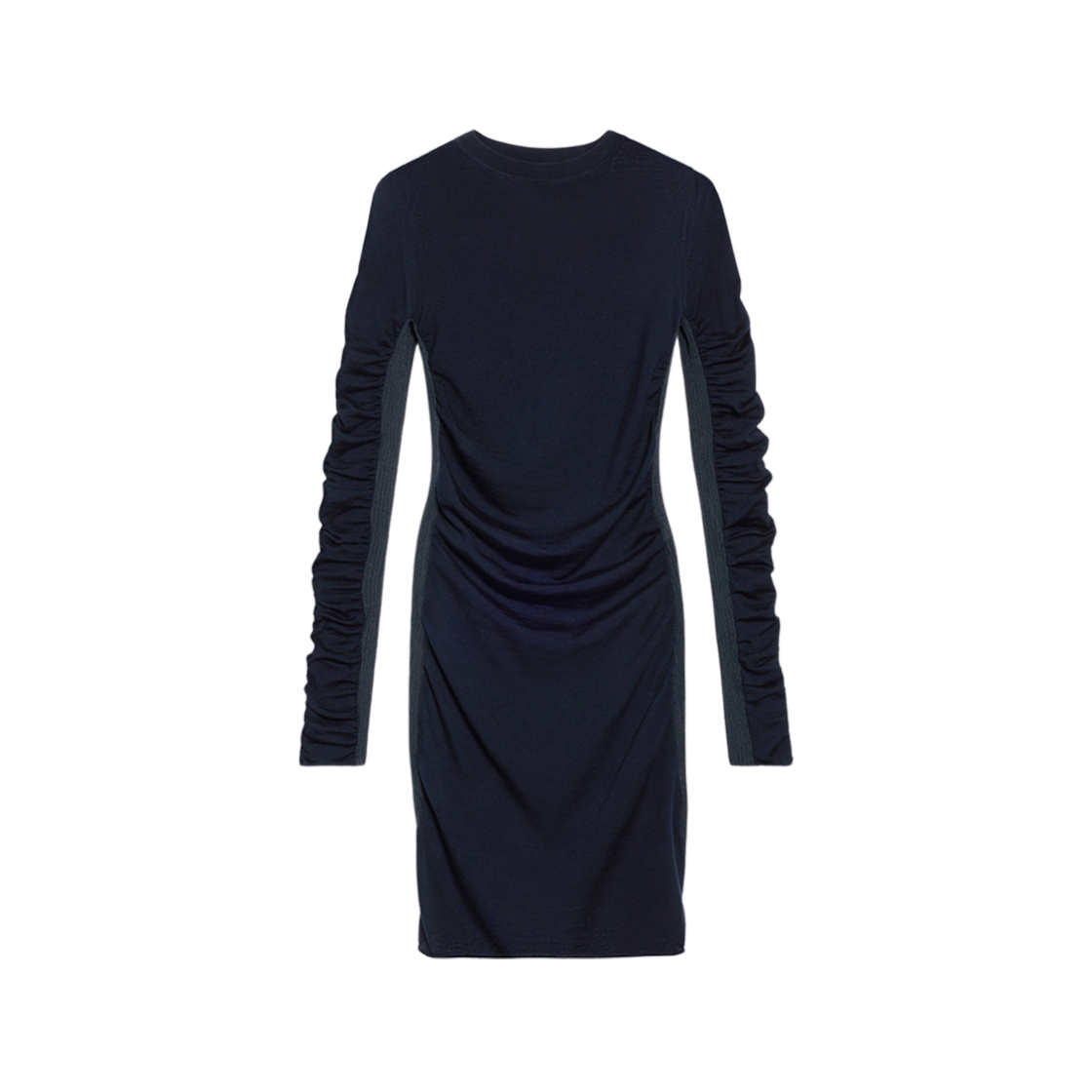 (W) Jacquemus La Robe Maille Nodo Ribbed Back Mini Dress Dark Navy 상세 이미지 1