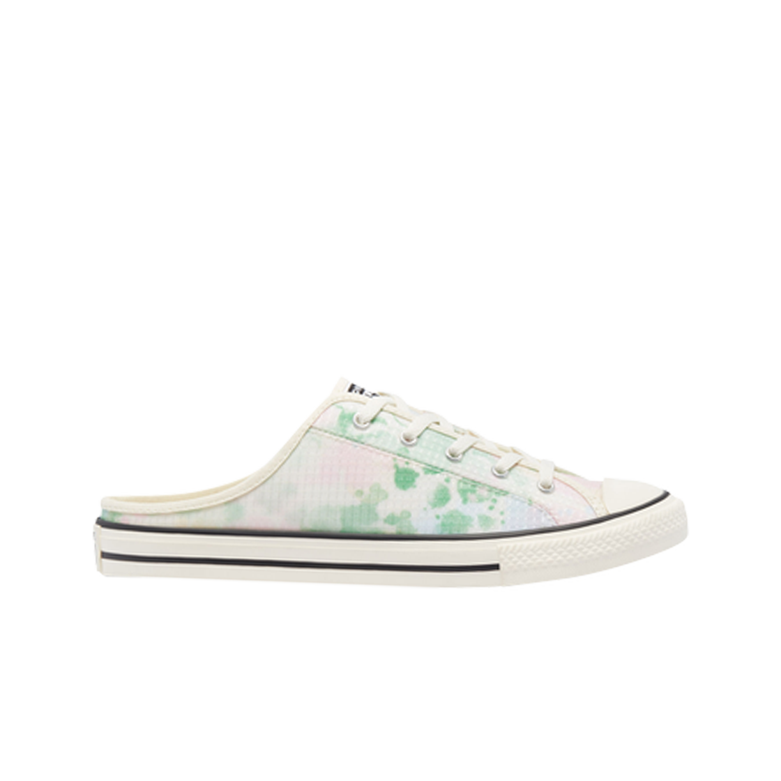 (W) 컨버스 척 테일러 올스타 데인티 뮬 슬립 워시드 플로랄 볼드 와사비((W) Converse Chuck Taylor All Star Dainty Mule Slip Washed florals) - 1