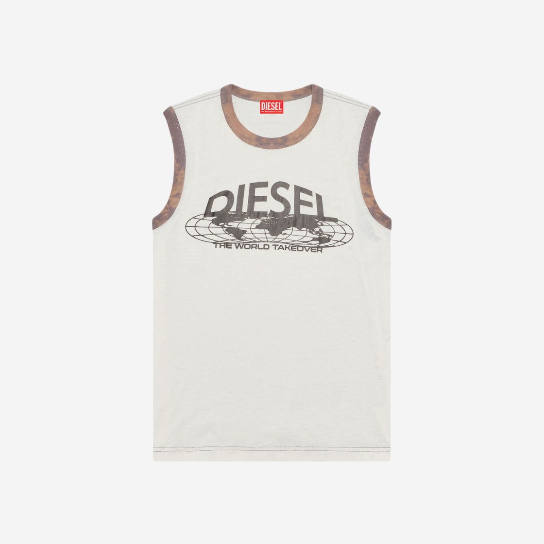 Diesel T-Bisco-L1 Sleevless White 상세 이미지 1