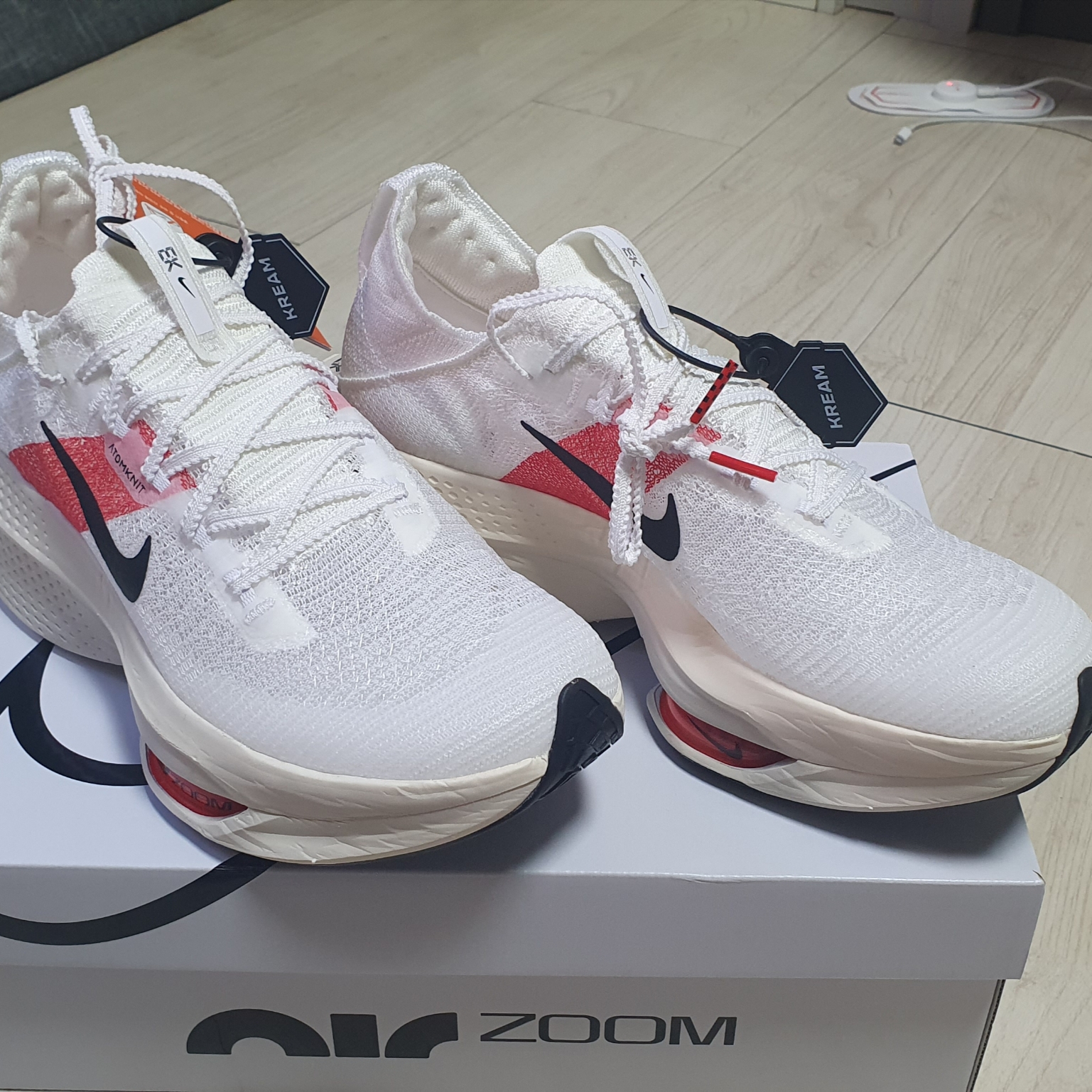 Nike Air Zoom Alphafly Next% 2 Eliud Kipchoge 착용 스타일