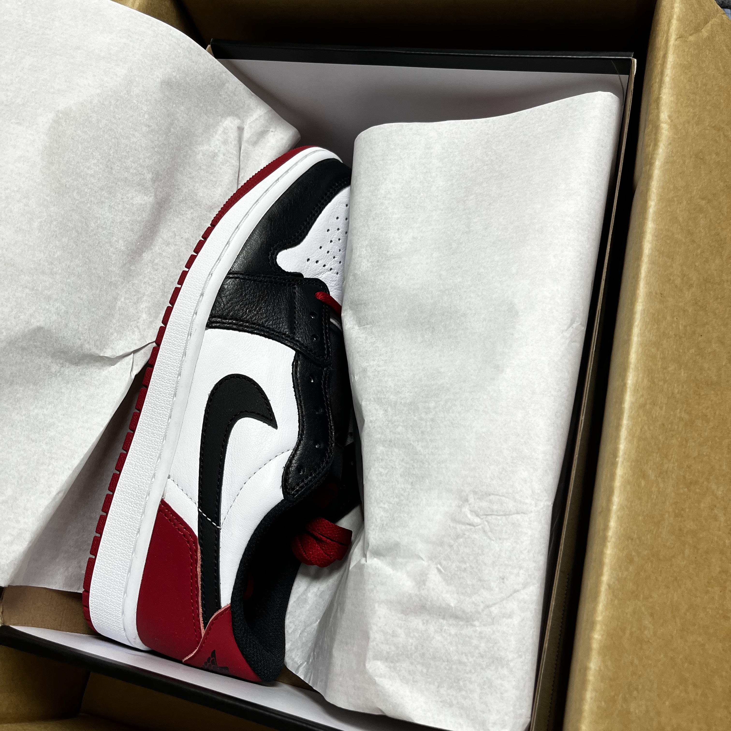 Jordan 1 Retro Low OG Black Toe 착용 스타일