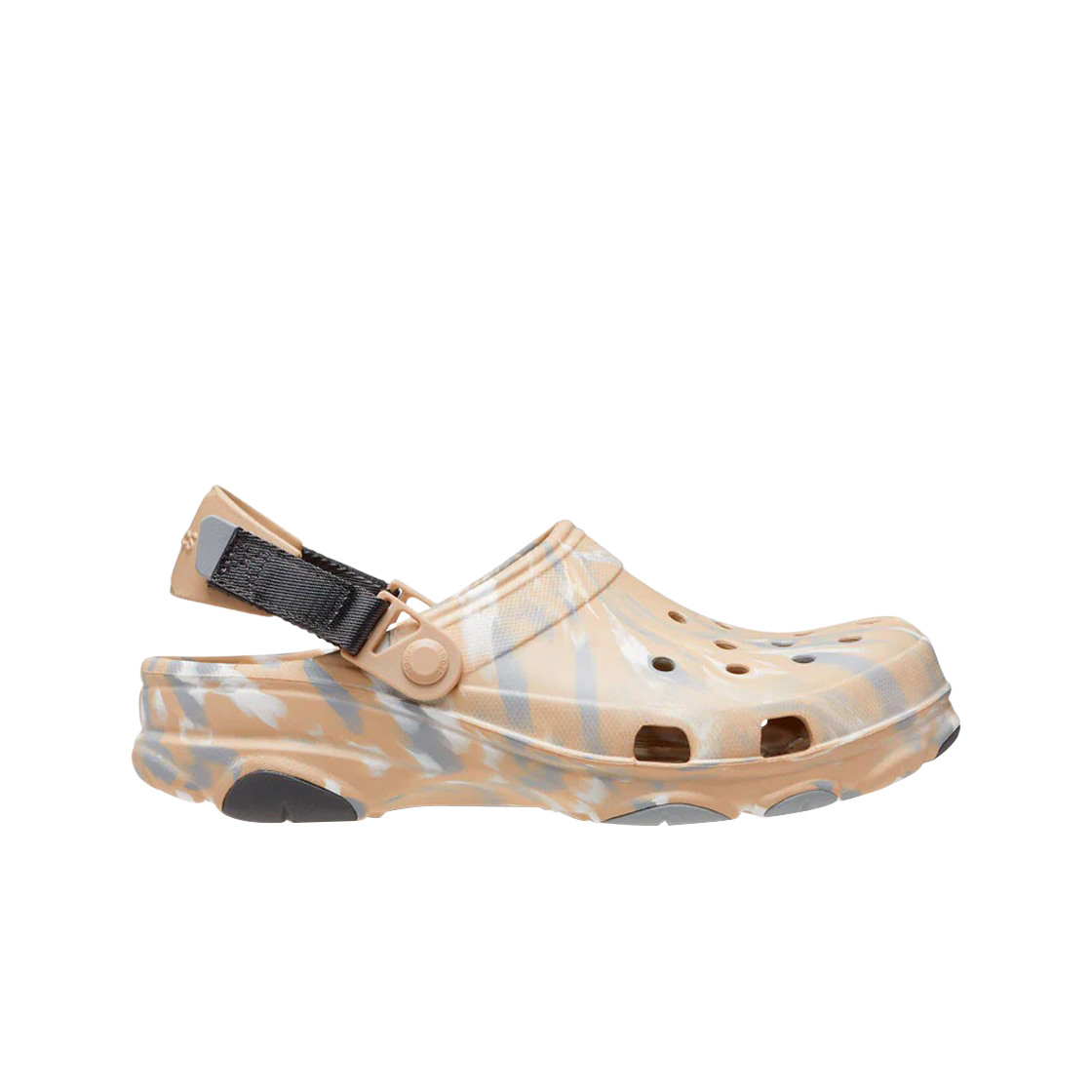 클로그 클래식 올 터레인 마블드 클로그 차이 멀티(Crocs Classic All Terrain Marbled Clog Chai Multi)