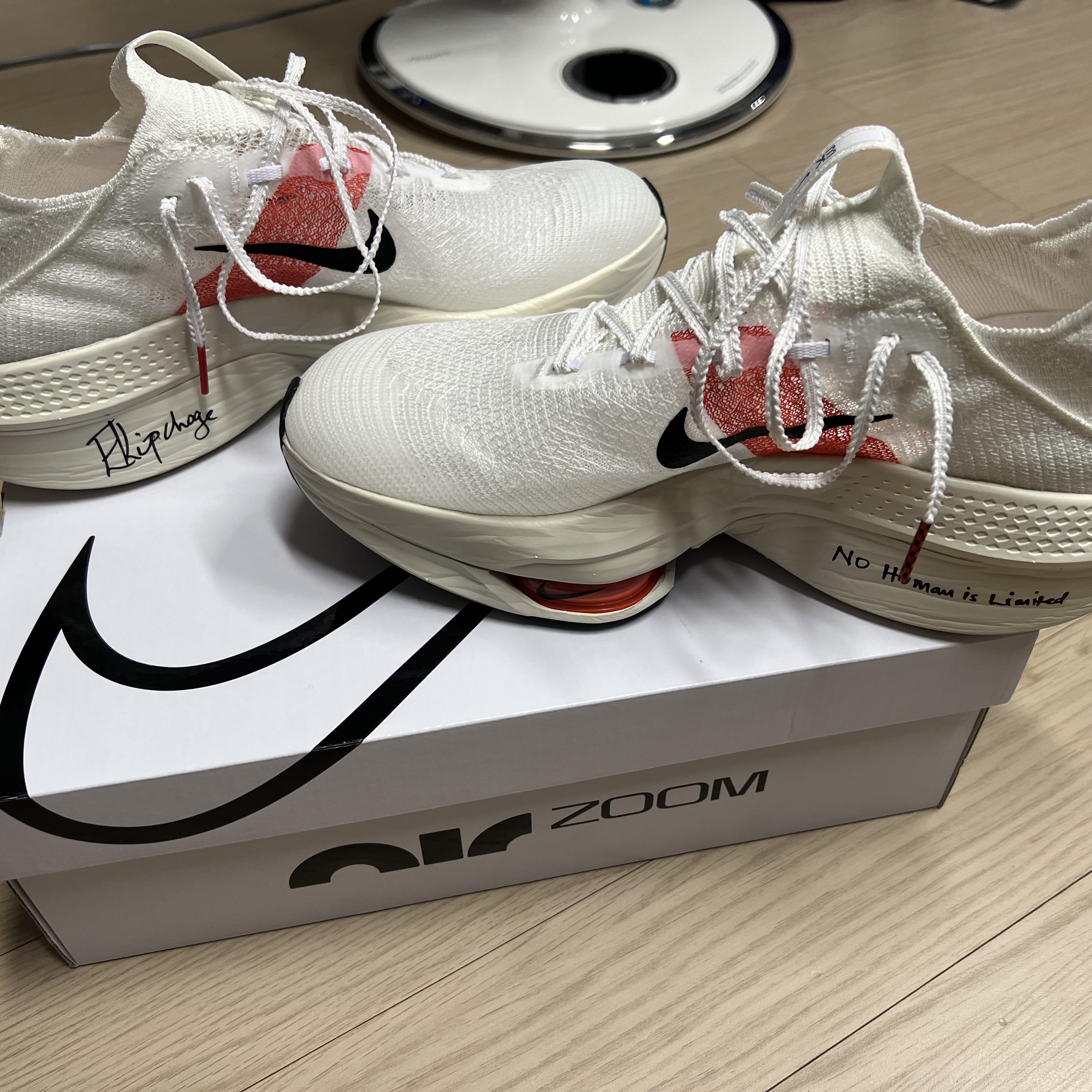 Nike Air Zoom Alphafly Next% 2 Eliud Kipchoge 착용 스타일 - 1