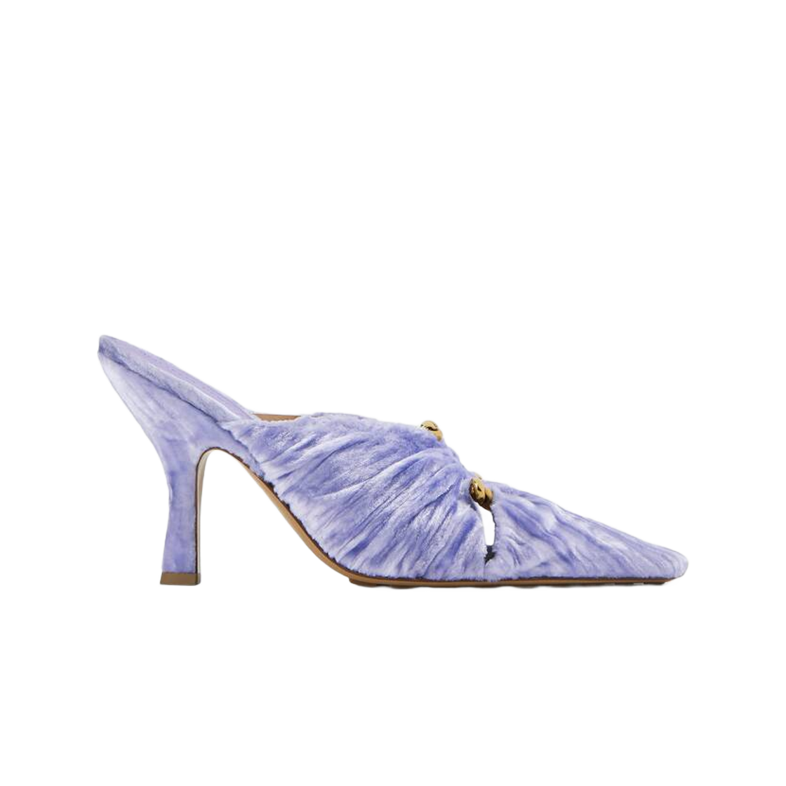 (W) 보테가 베네타 버니 뮬 에머시스트((W) Bottega Veneta Bunnie Mule Amethyst) - 1