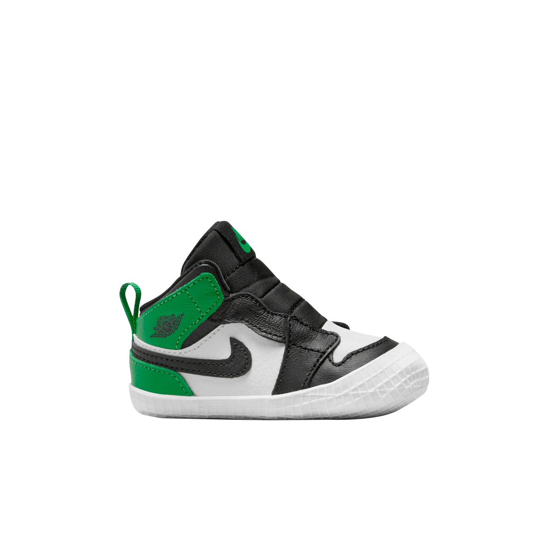 (CB) 조던 1 크립 부티 블랙 럭키 그린((CB) Jordan 1 Crib Bootie Black Lucky Green)