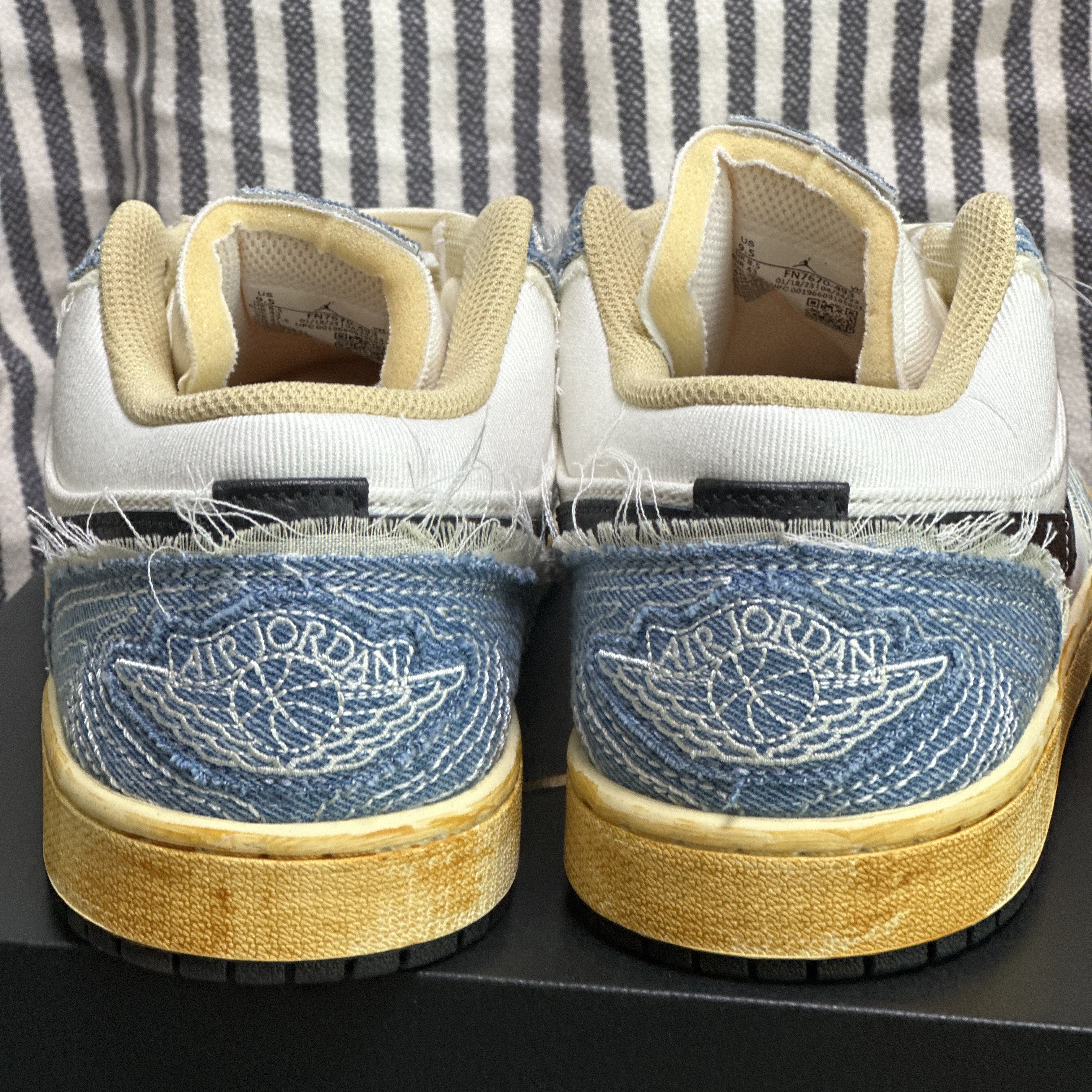 Jordan 1 Low World Make Japan 착용 스타일 - 3
