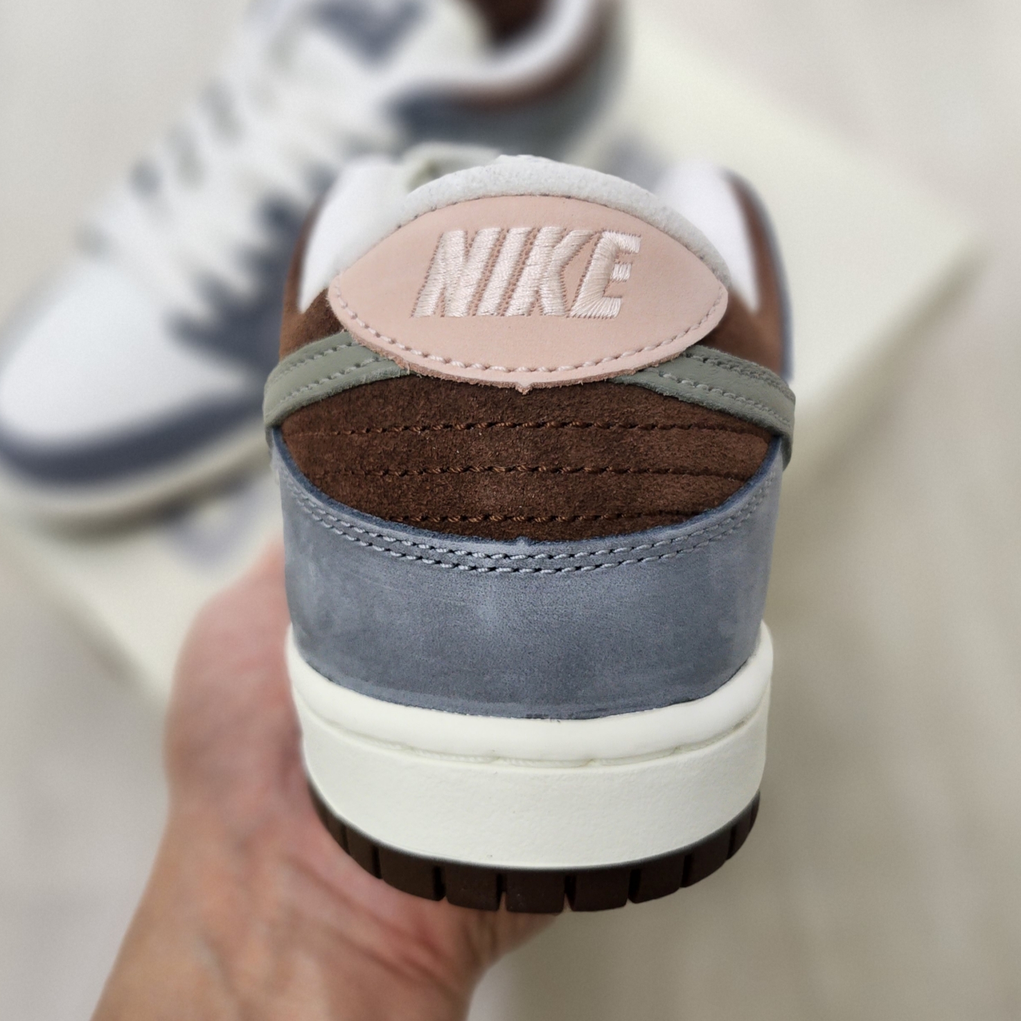 Nike x Yuto Horigome SB Dunk Low Wolf Grey 착용 스타일 - 5