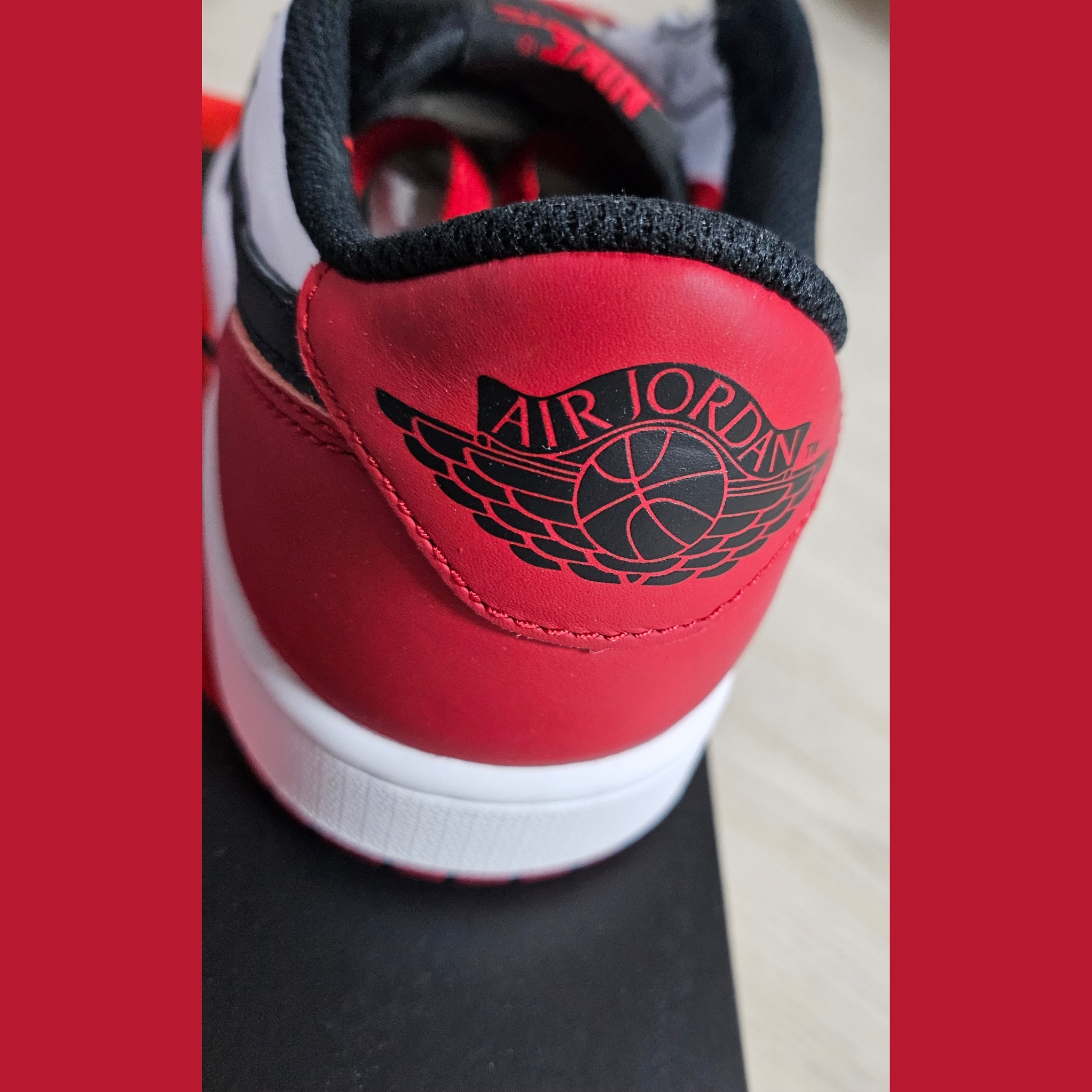 Jordan 1 Retro Low OG Black Toe 착용 스타일 - 4