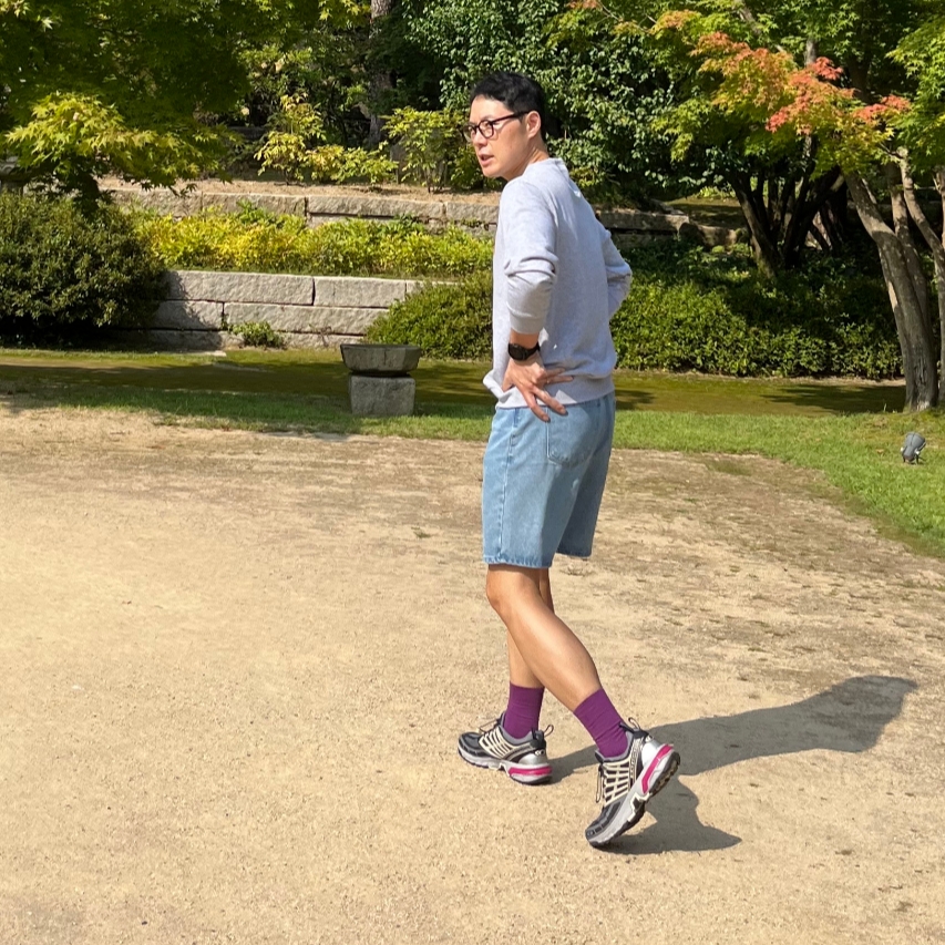 Salomon ACS Pro ADV Black Alloy 착용 스타일