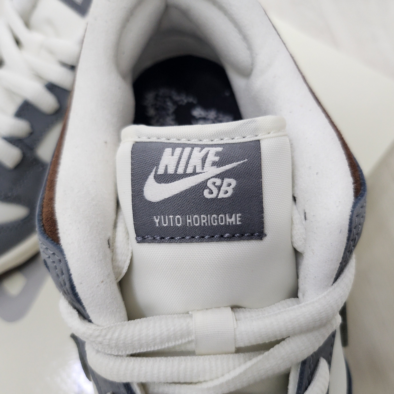 Nike x Yuto Horigome SB Dunk Low Wolf Grey 착용 스타일 - 3