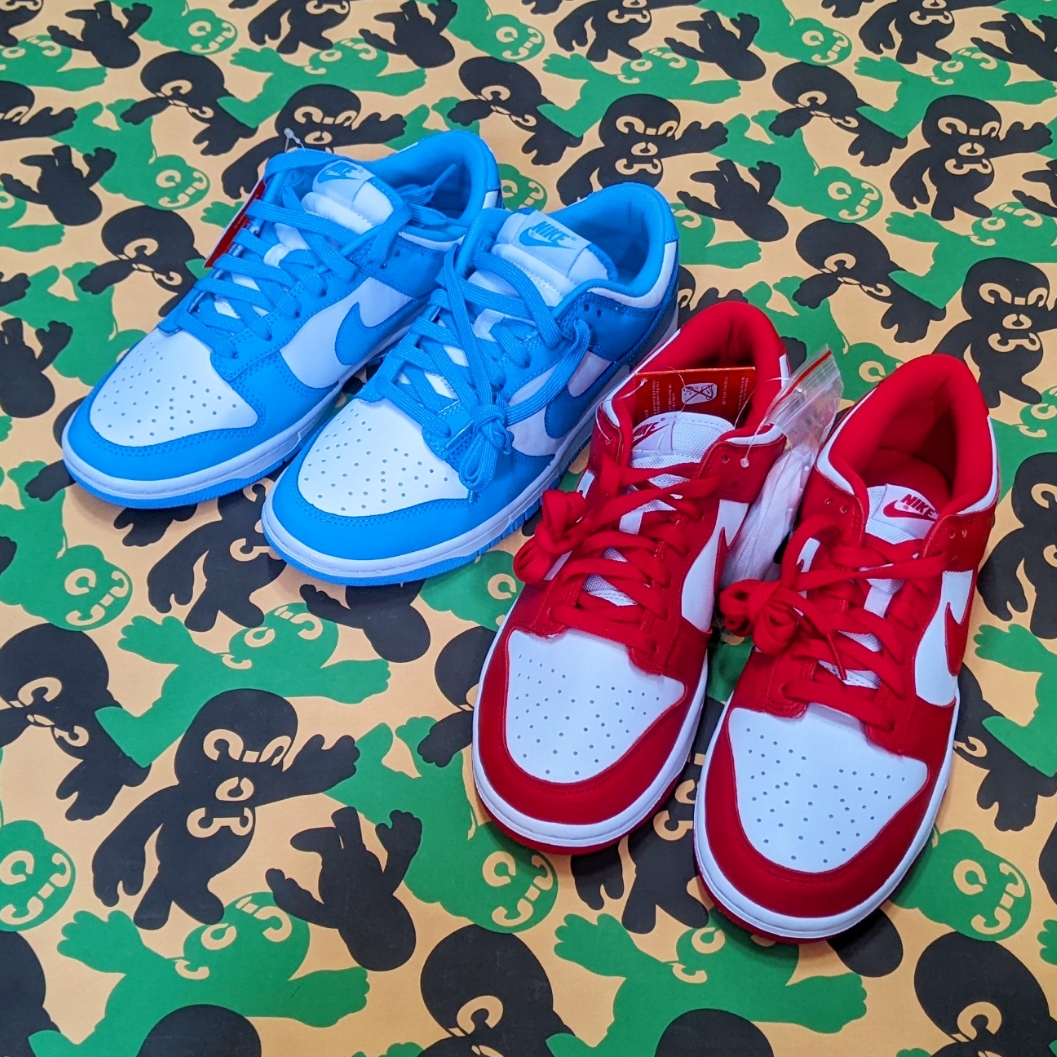 Nike Dunk Low SP White and University Red 2023 착용 스타일 - 5