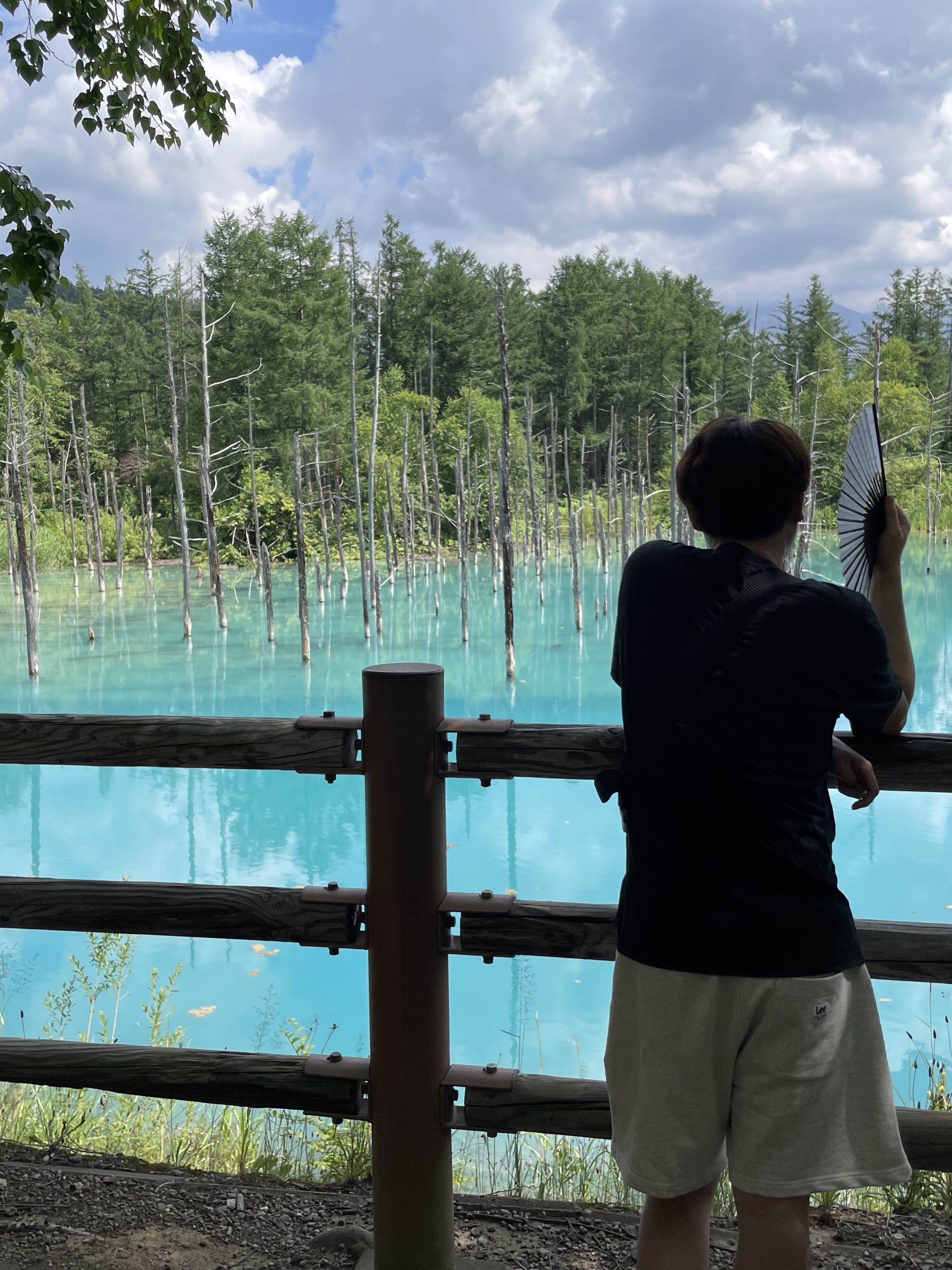 AMI de Coeur T-Shirt Black 착용 스타일 - 2